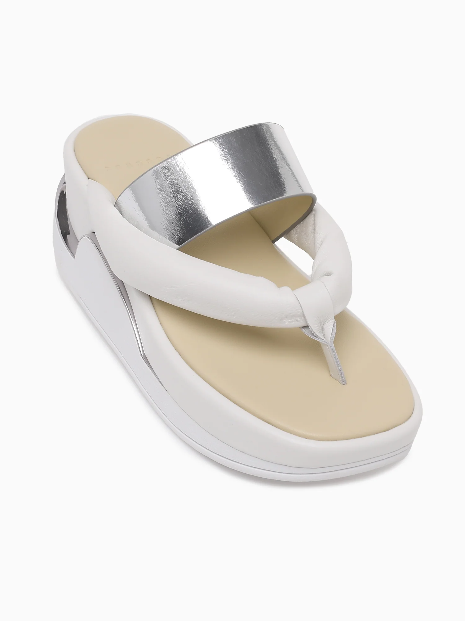 Eclipse Sling White Vegan Leather - Image 5