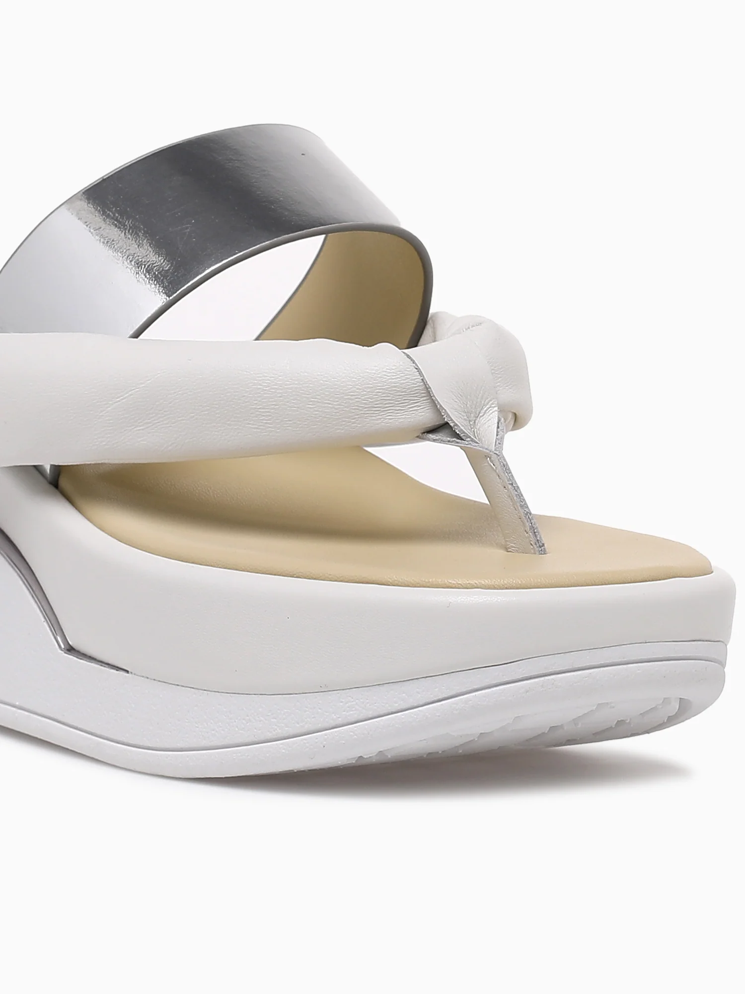 Eclipse Sling White Vegan Leather - Image 6
