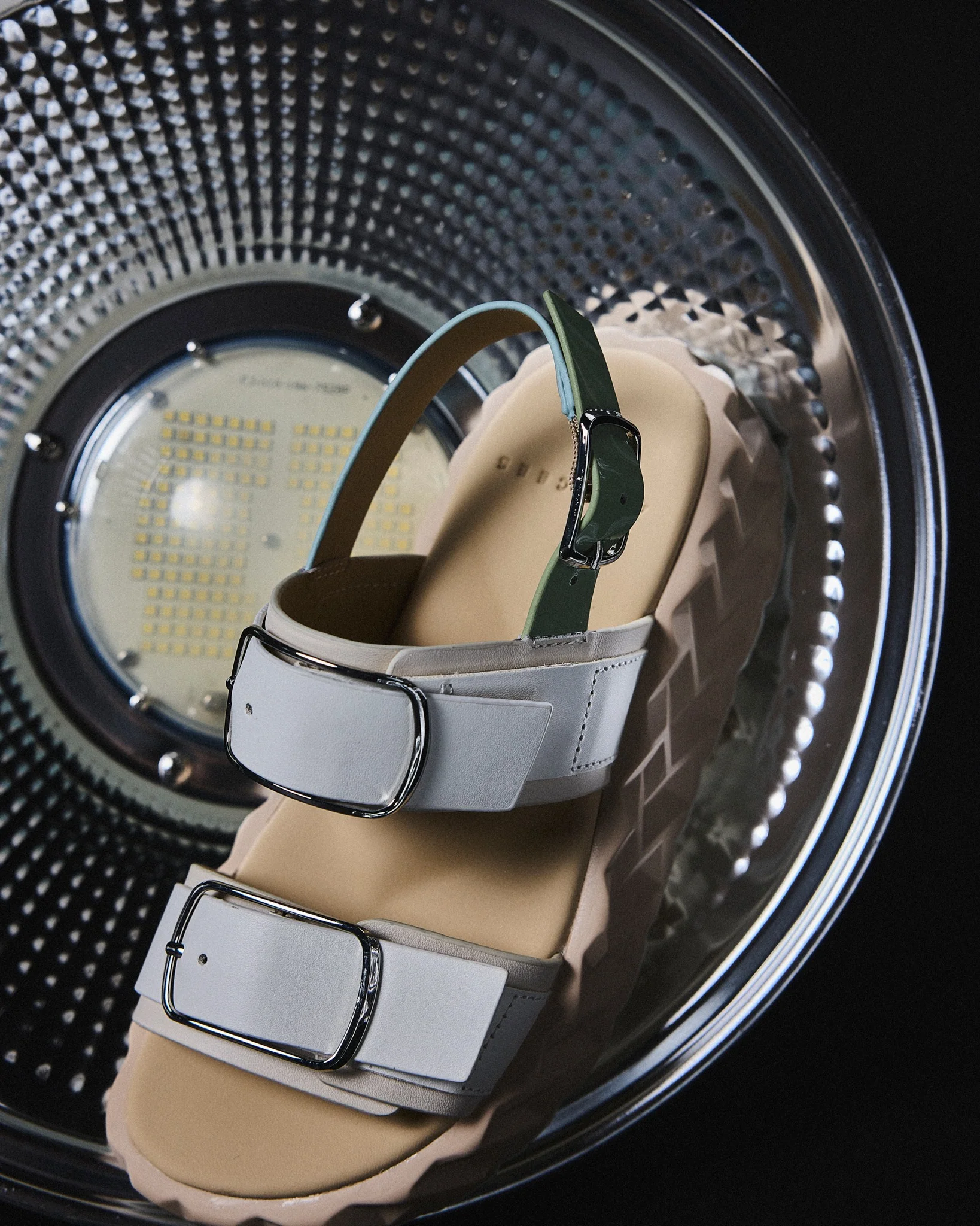 Jabara Sandy White Leather - Image 3