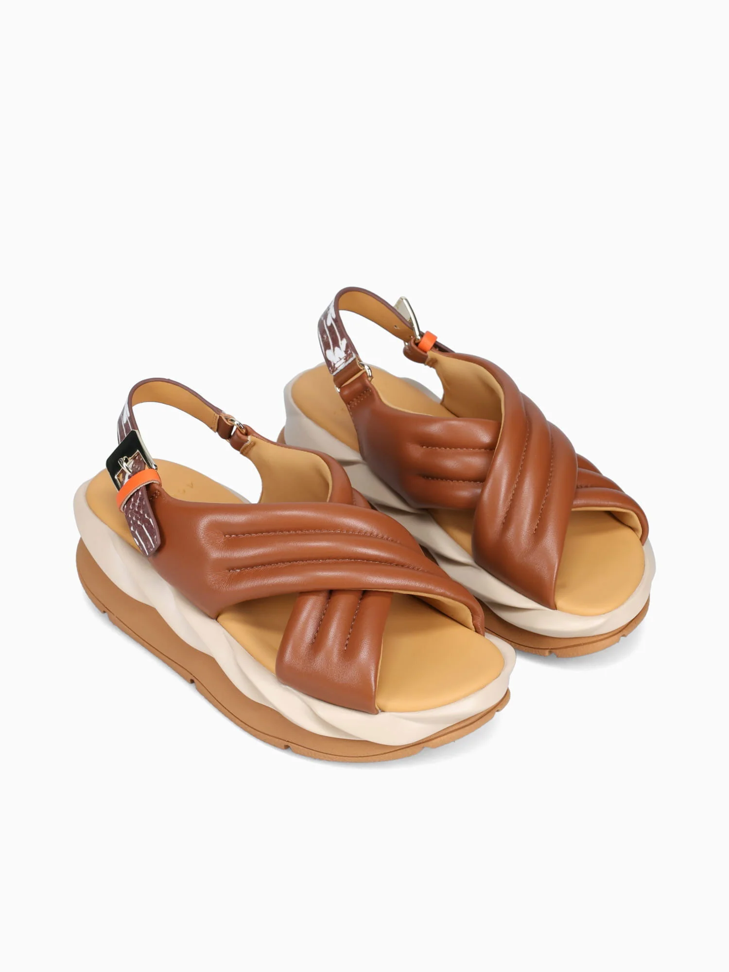 Mellow Mana Brown Metallic Leather - Image 4