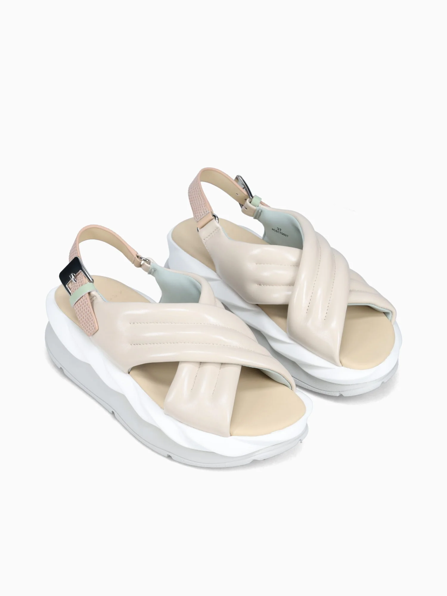 Mellow Mana Cream Metallic Leather - Image 4