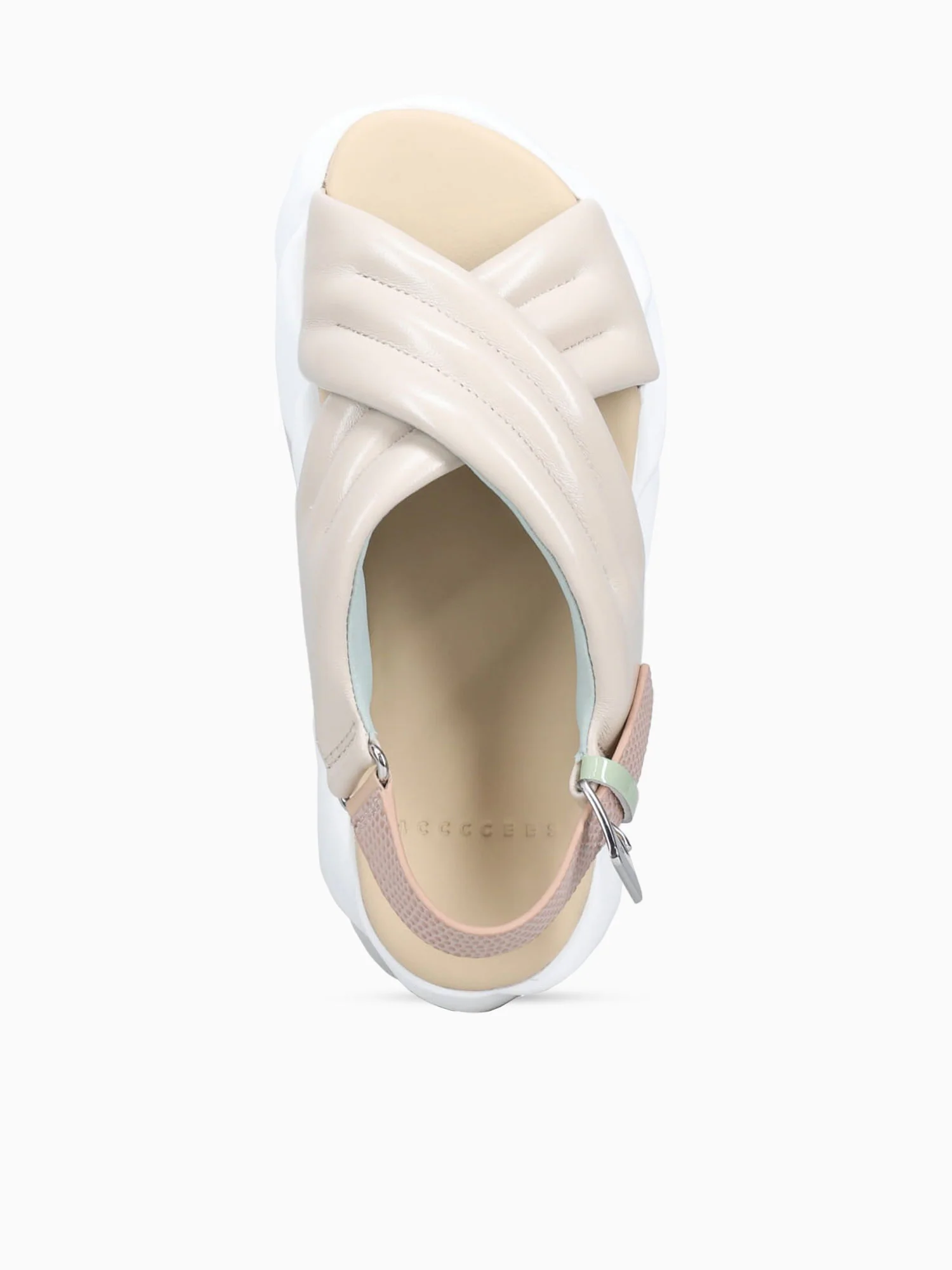 Mellow Mana Cream Metallic Leather - Image 5
