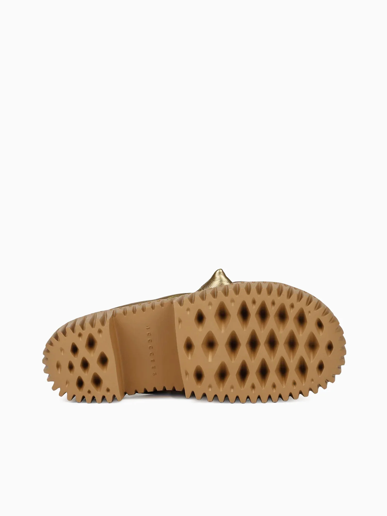 Plia Bow Gold Metallic Leather - Image 6