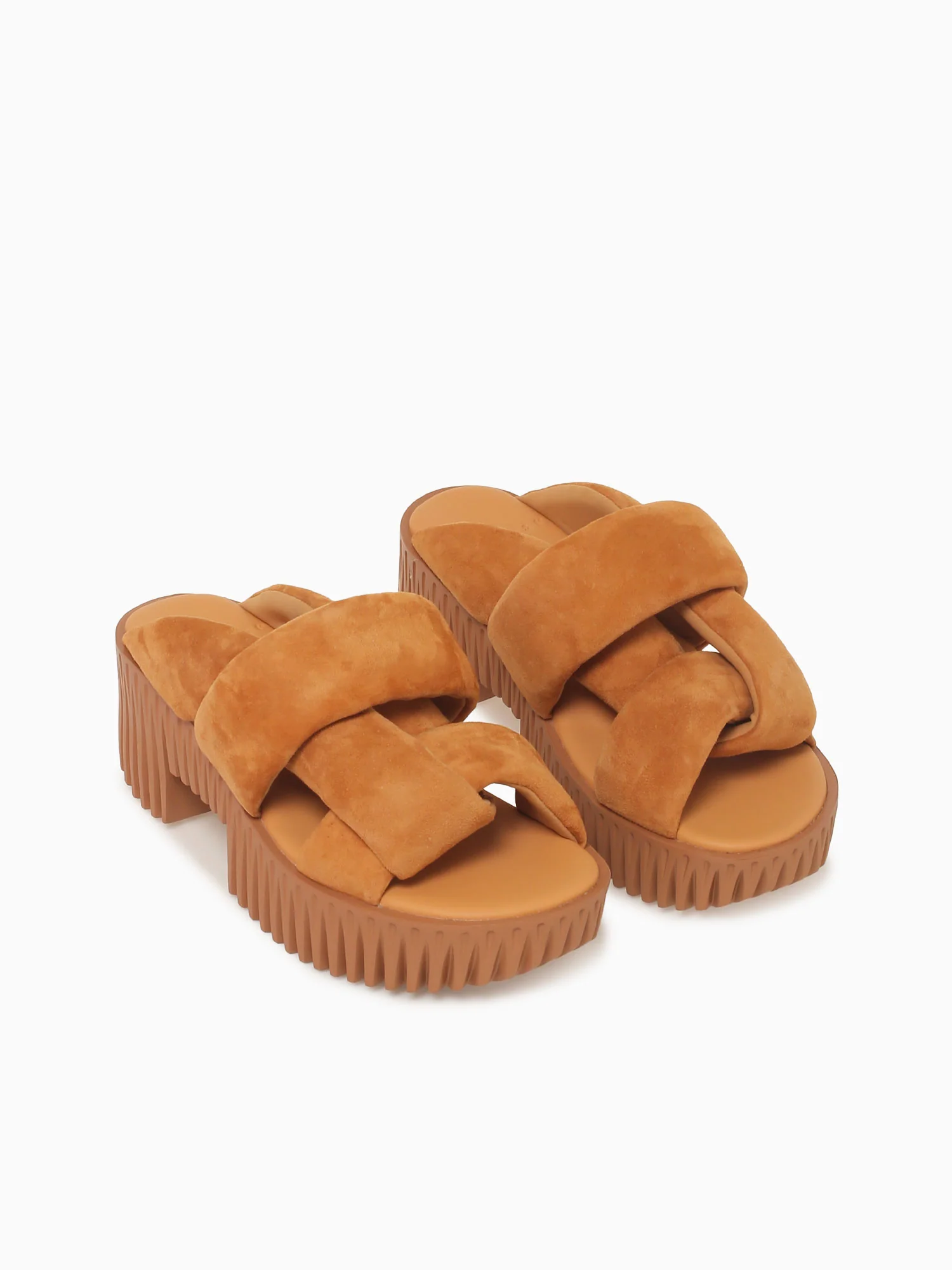 Plia Semo Tan Suede - Image 3