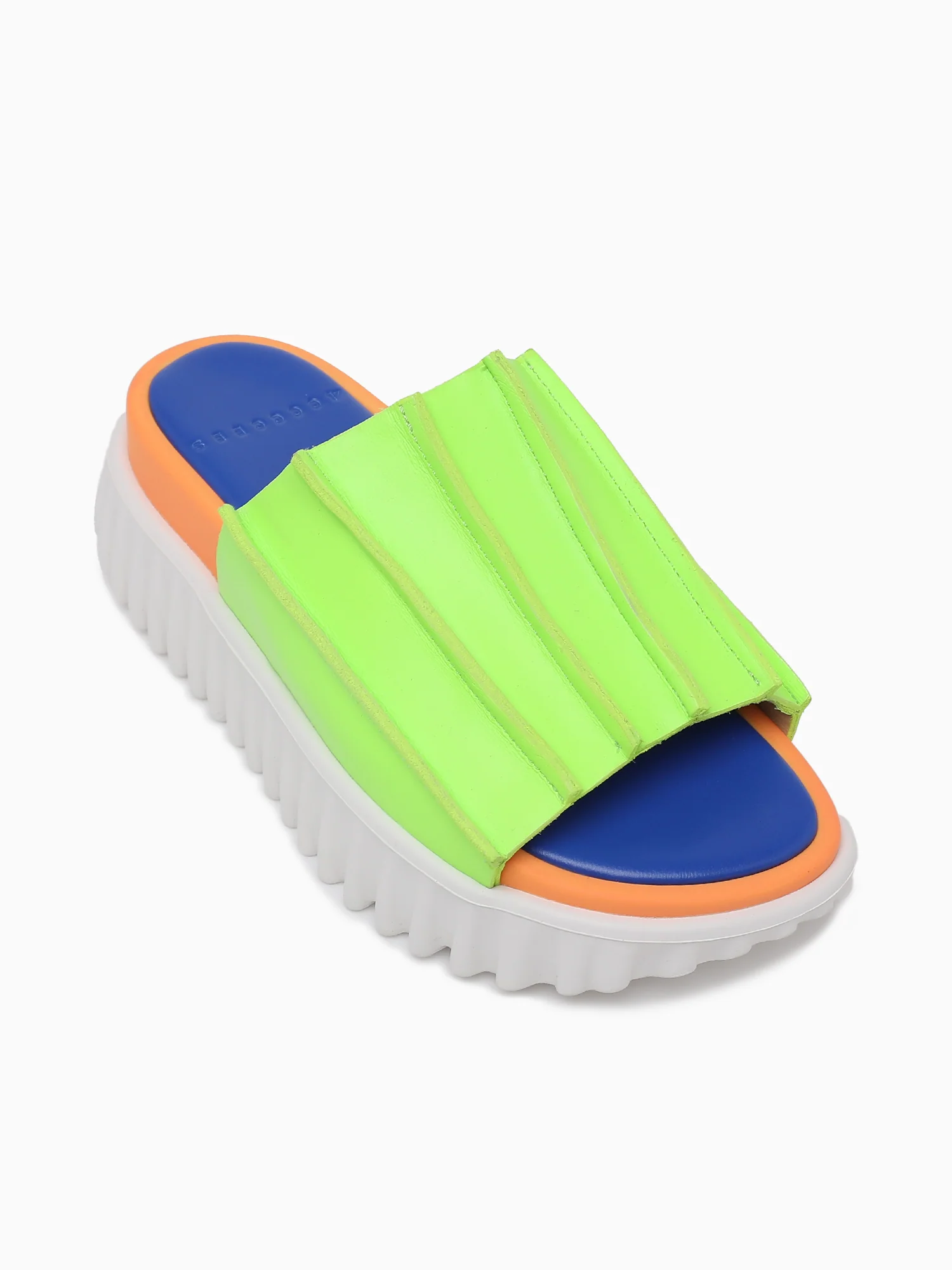 Waffo Pleat Neon Green - Image 5