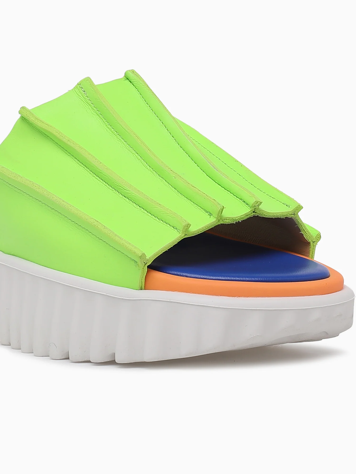 Waffo Pleat Neon Green - Image 6