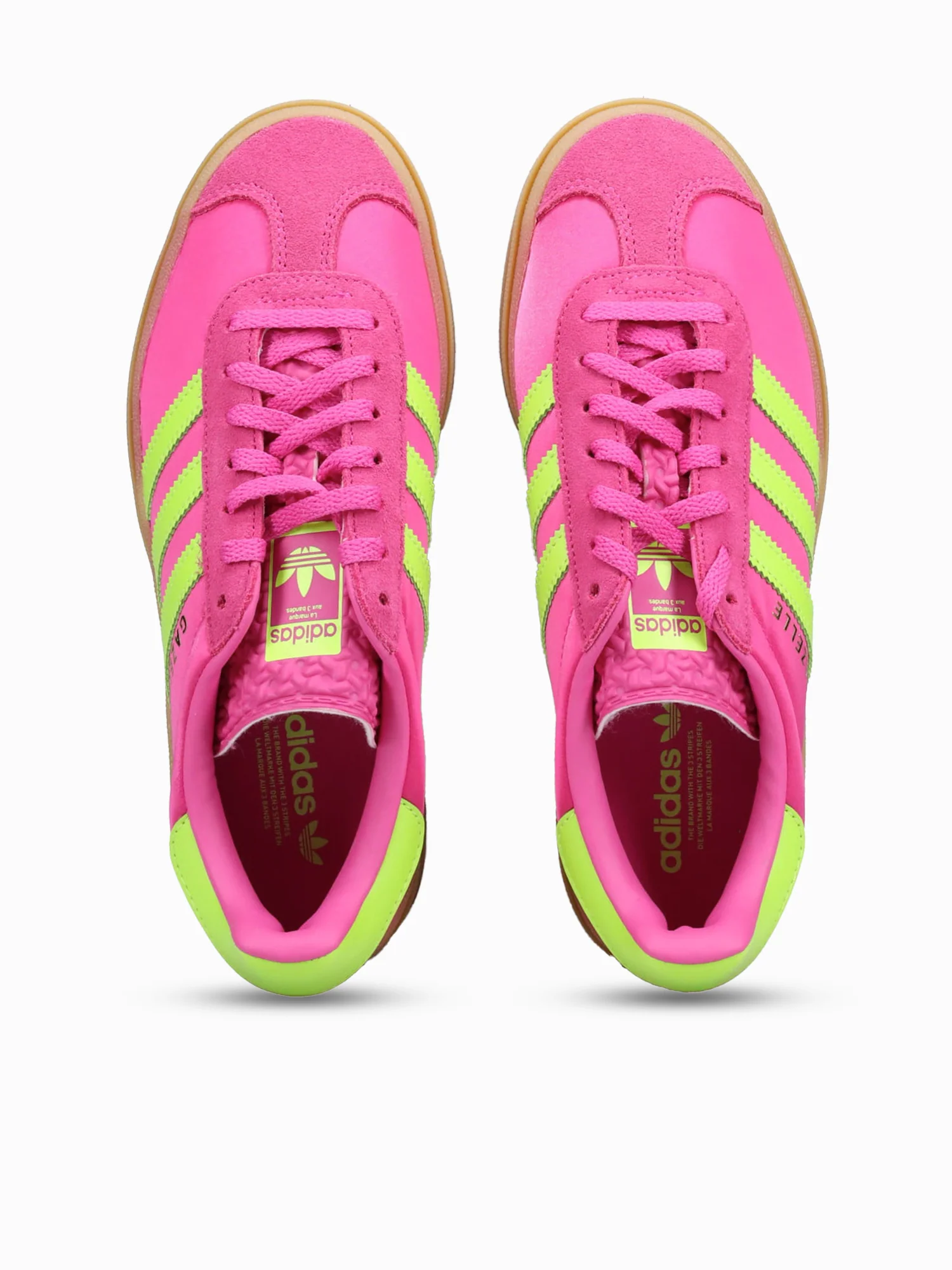 Gazelle Bold Fuchsia Green suede - Image 6