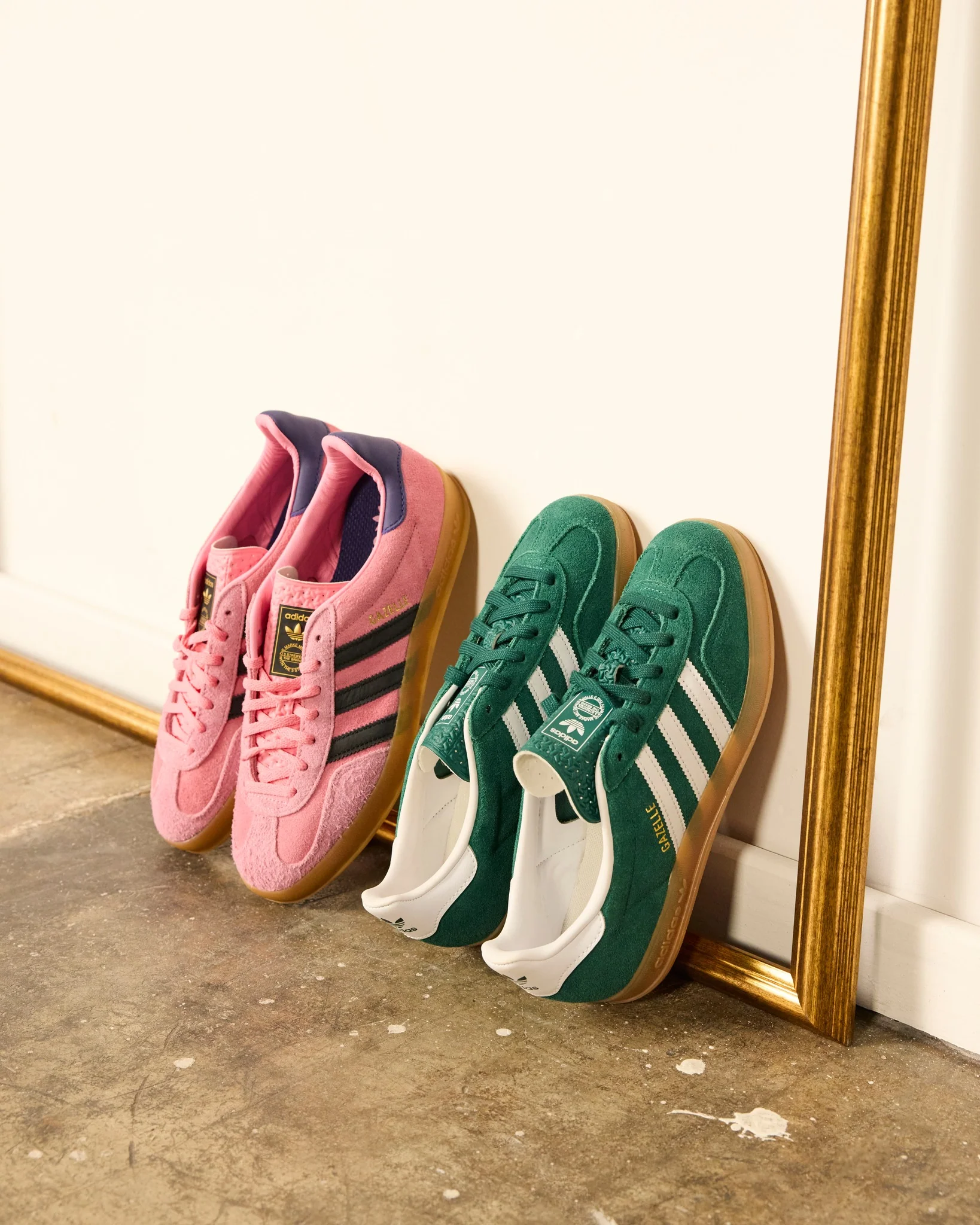 Gazelle Indoor Green White leather - Image 3
