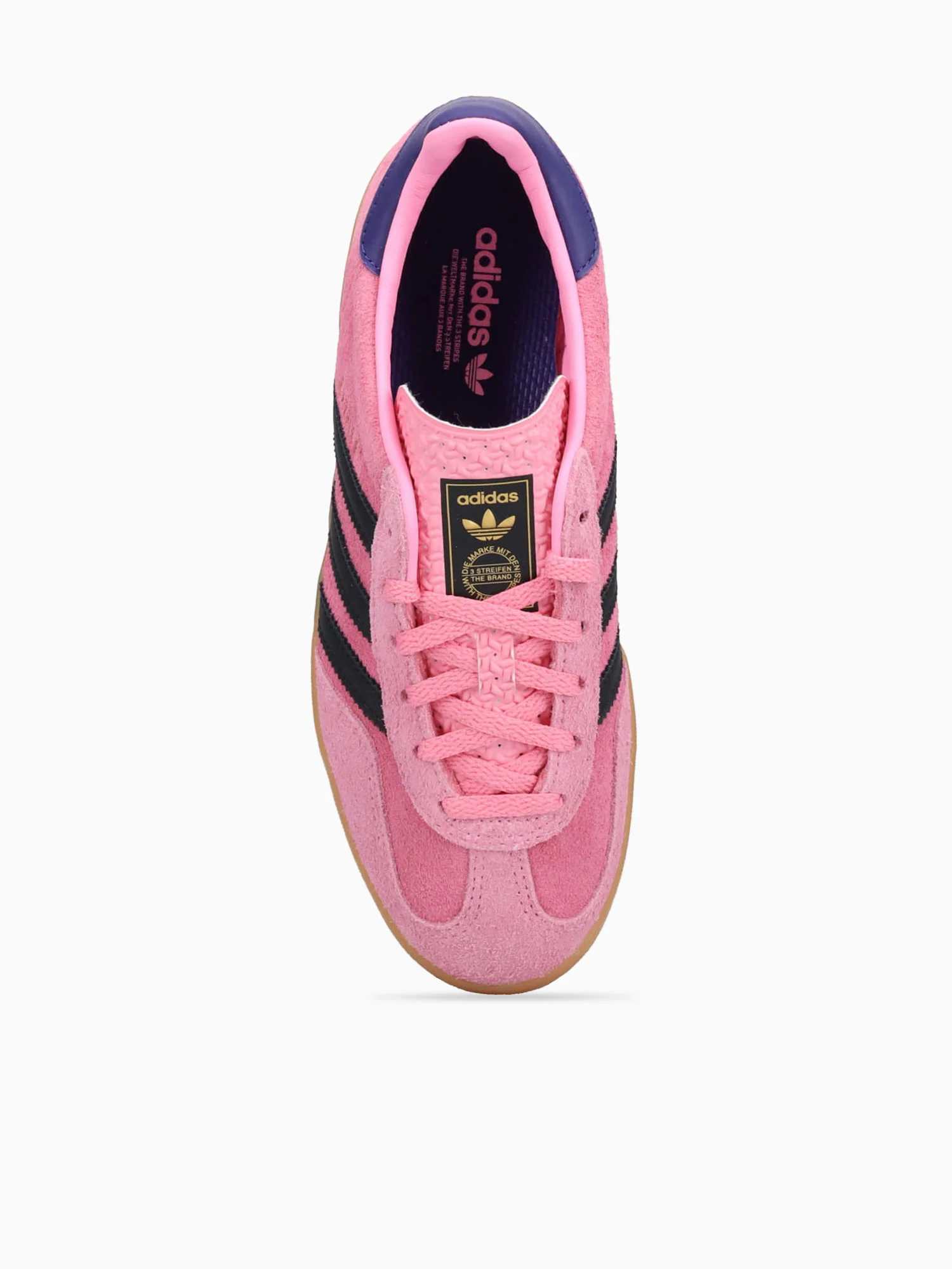 Gazelle Indoor Pink Black suede - Image 4