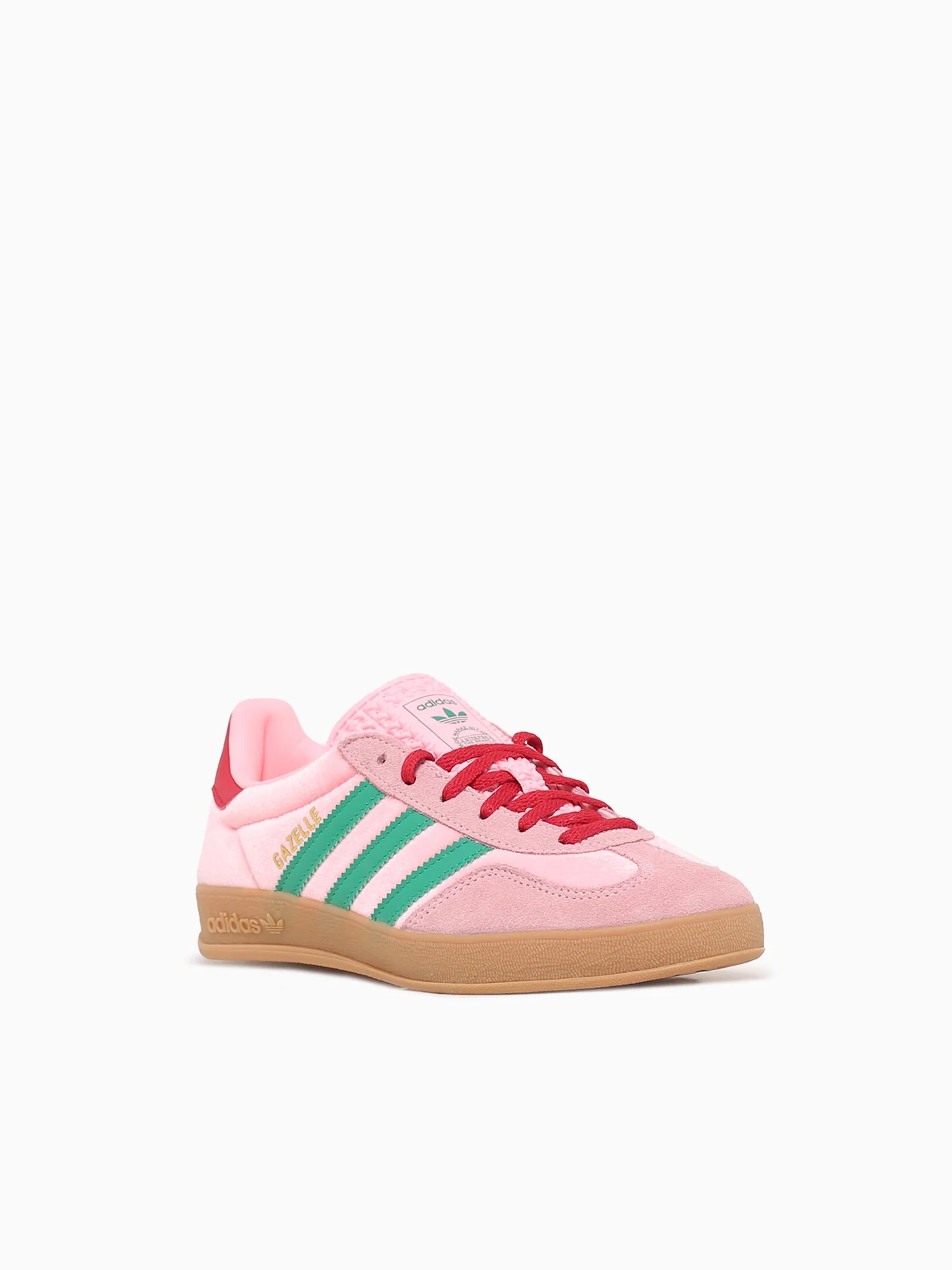 Gazelle Indoor Pink Green suede - Image 2