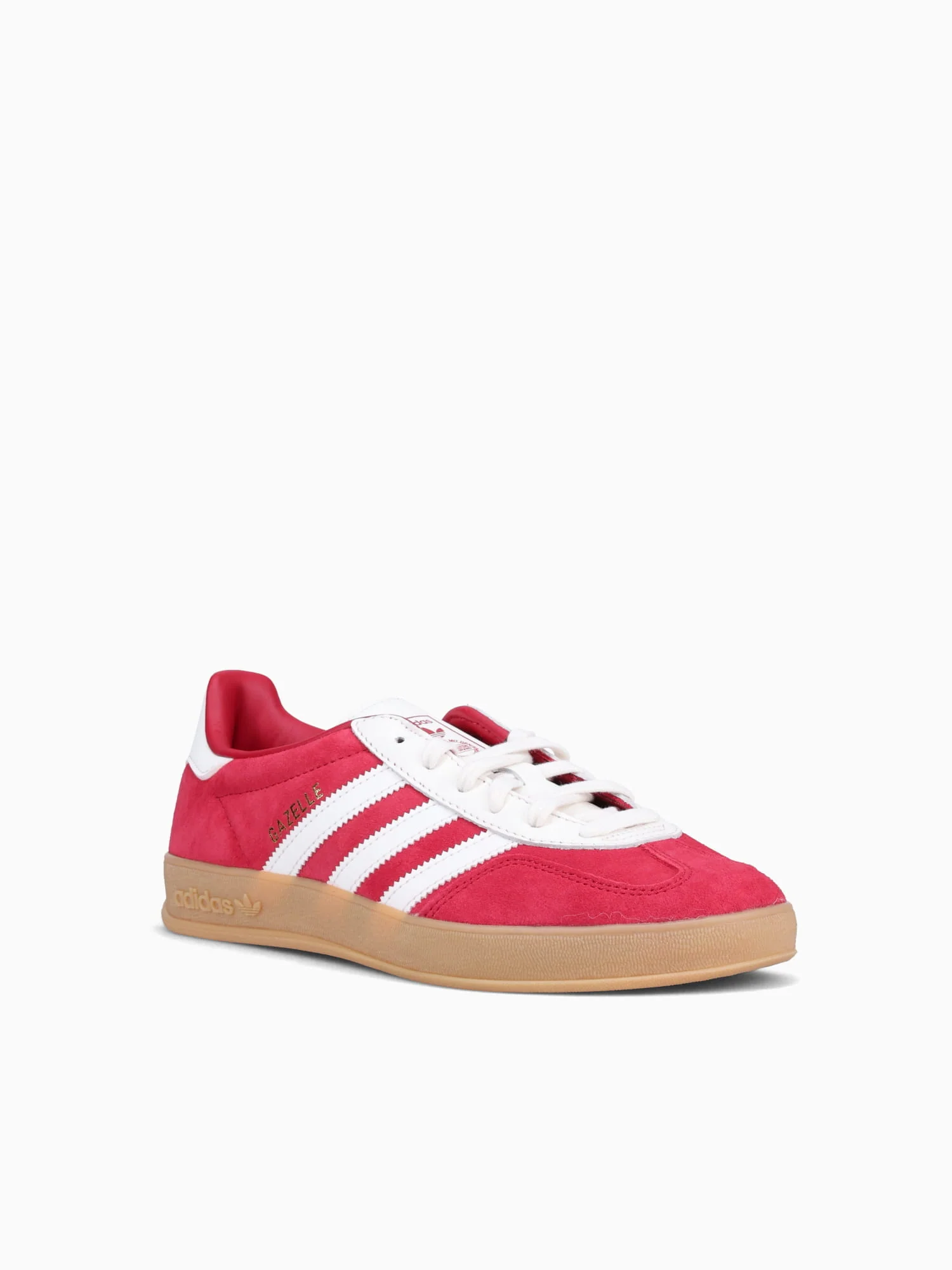 Gazelle Indoor Victory Red White suede - Image 2