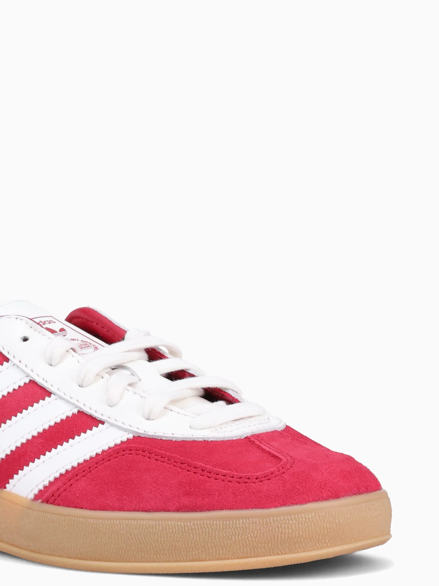 Gazelle Indoor Victory Red White suede - Image 9