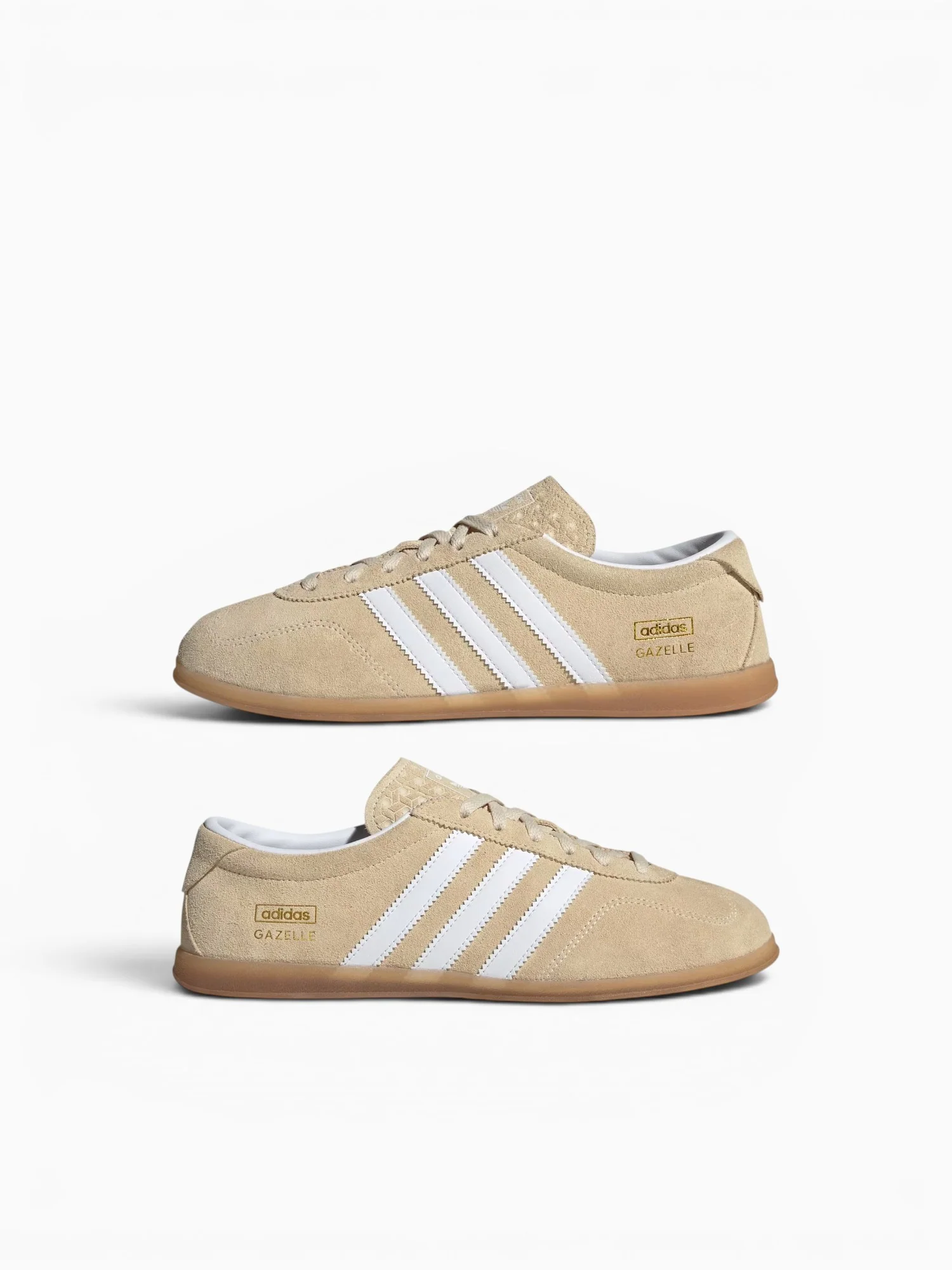 Gazelle Lo Pro W Sand White suede - Image 6