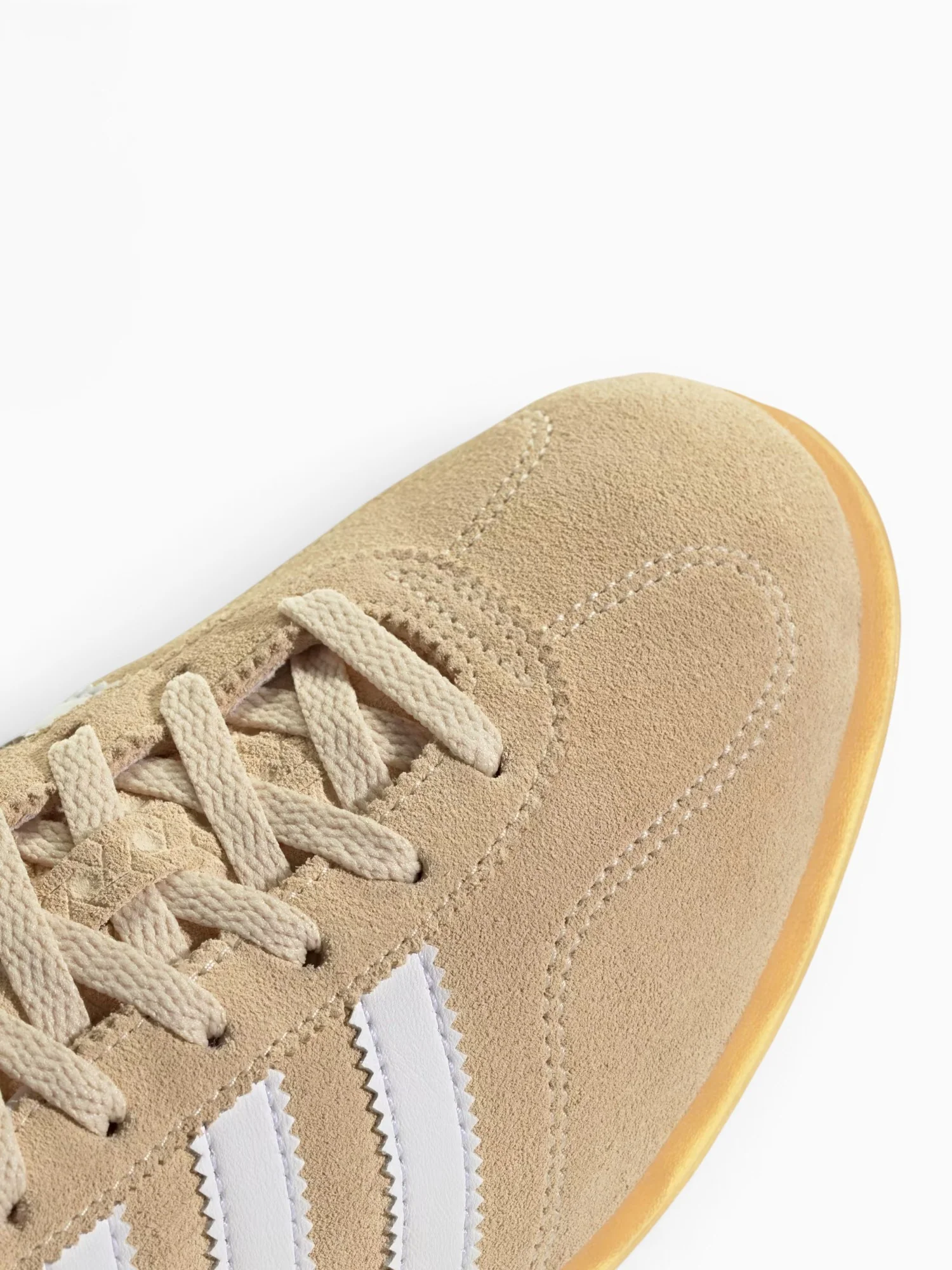Gazelle Lo Pro W Sand White suede - Image 9