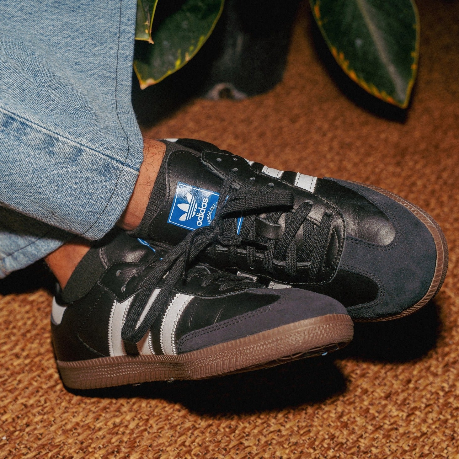 Samba Og Black White leather 75807 - Image 3