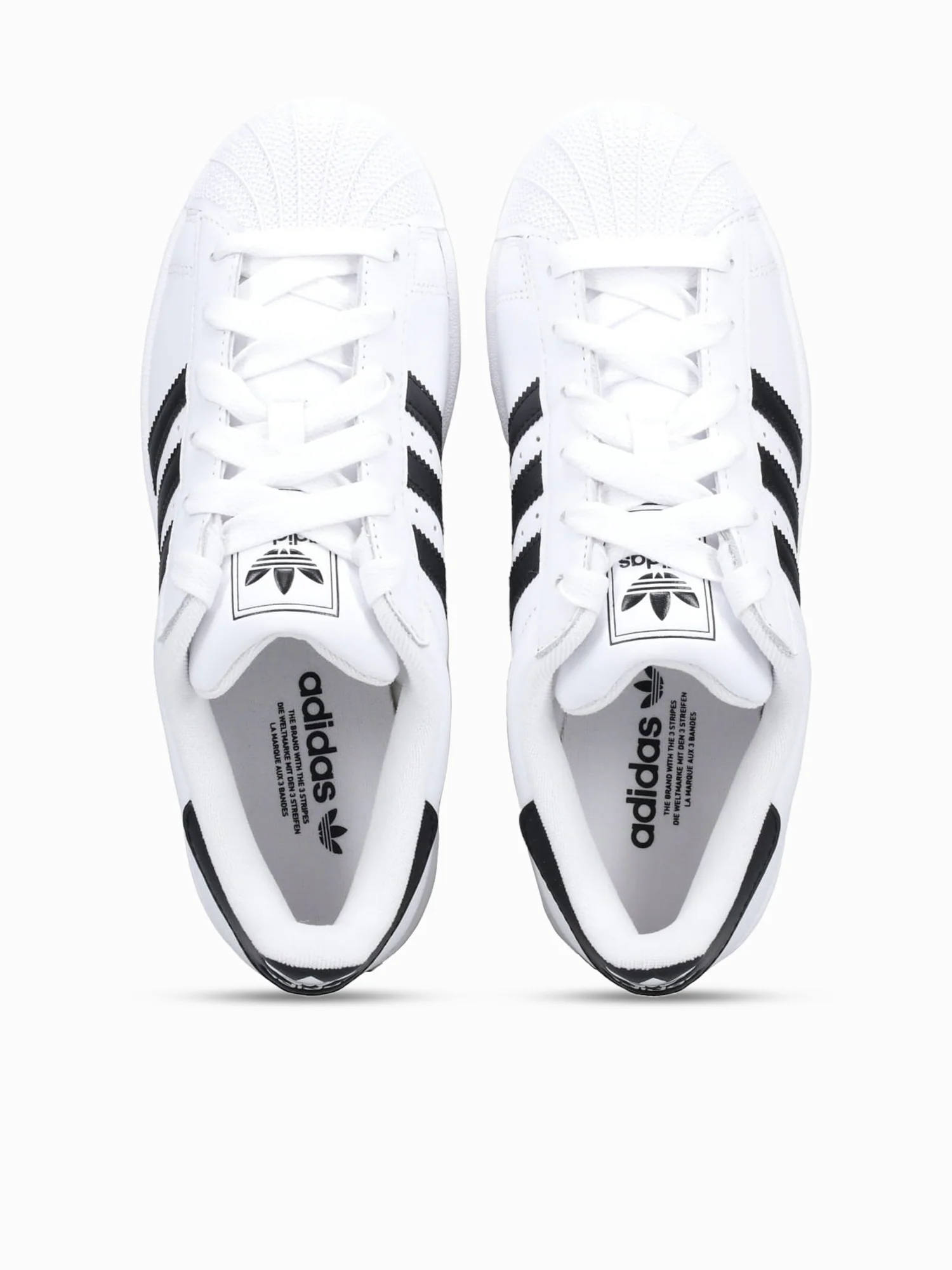 Super Star White Black leather - Image 4