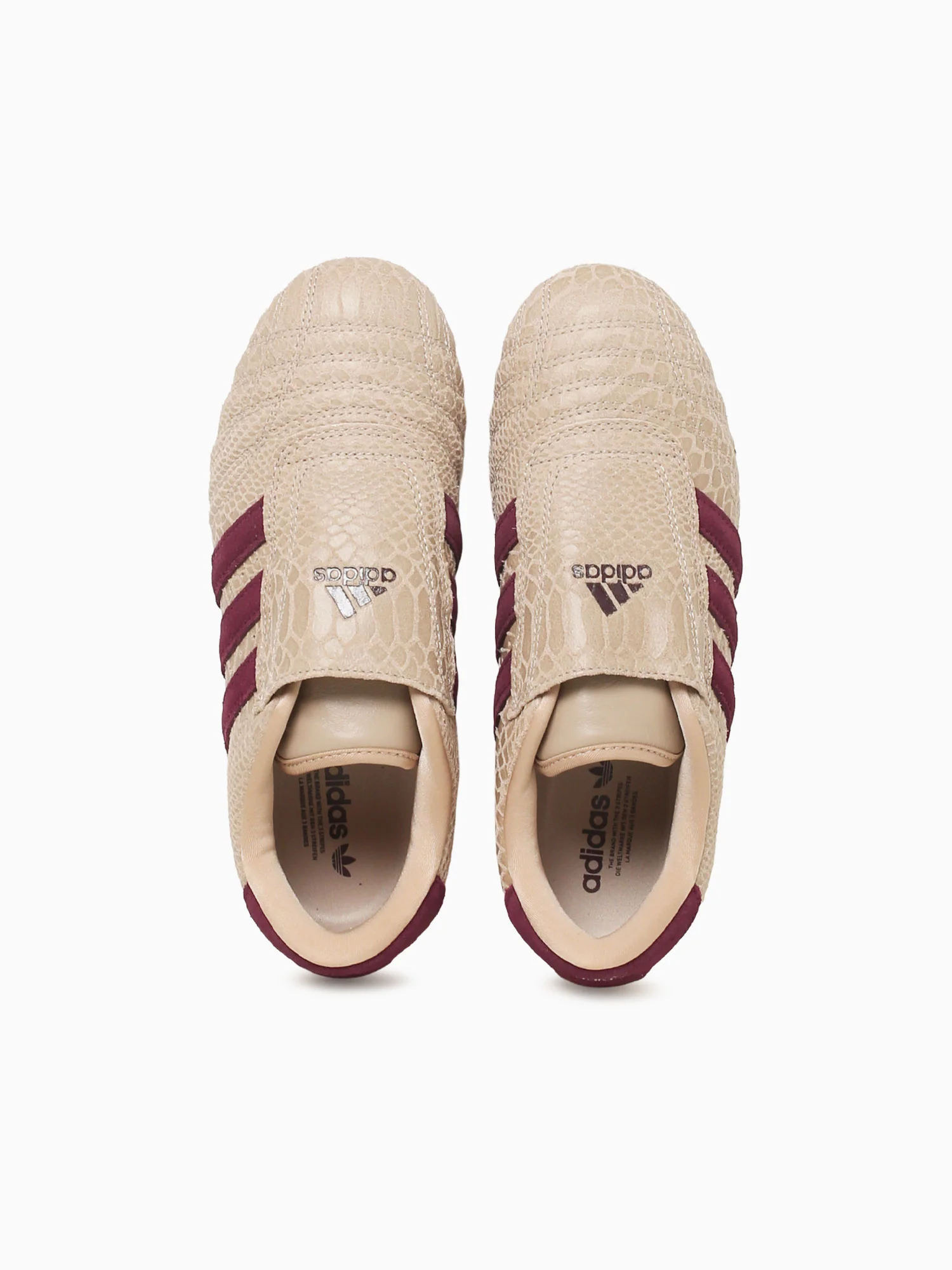 Taekwondo W Khaki Marron leather - Image 8