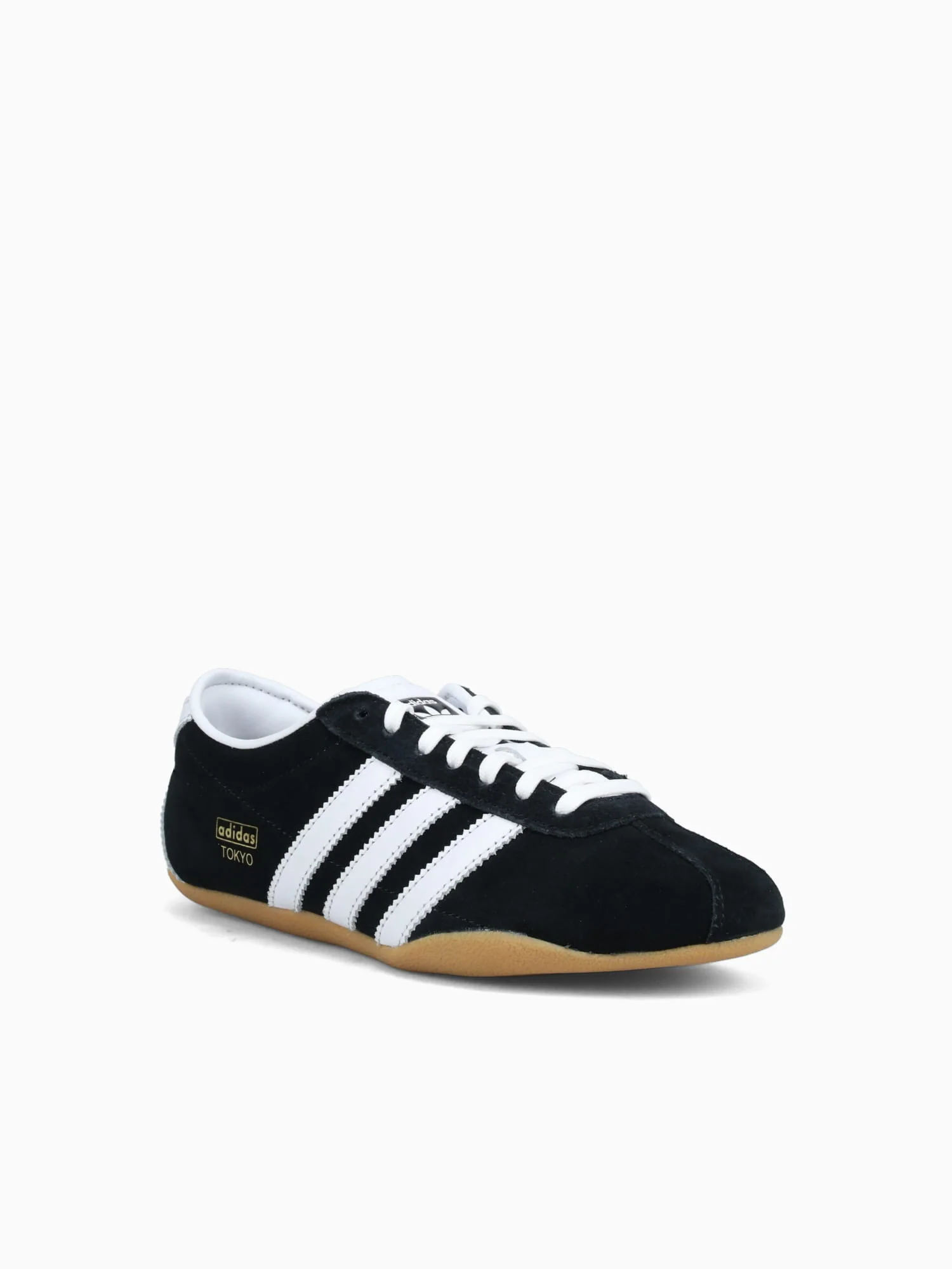 Tokyo W Black White suede - Image 2