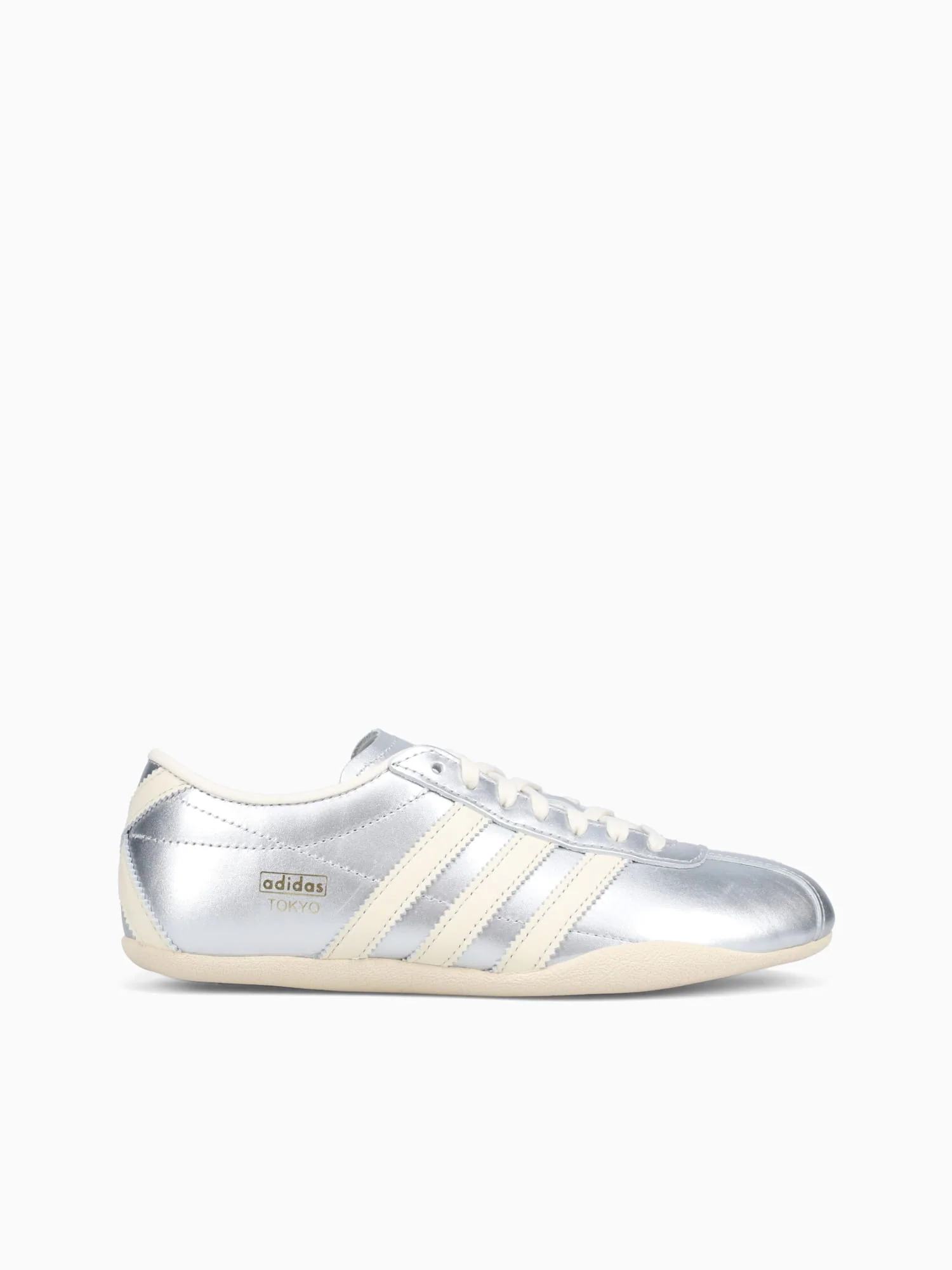 Tokyo W Silver Creamwhite leather