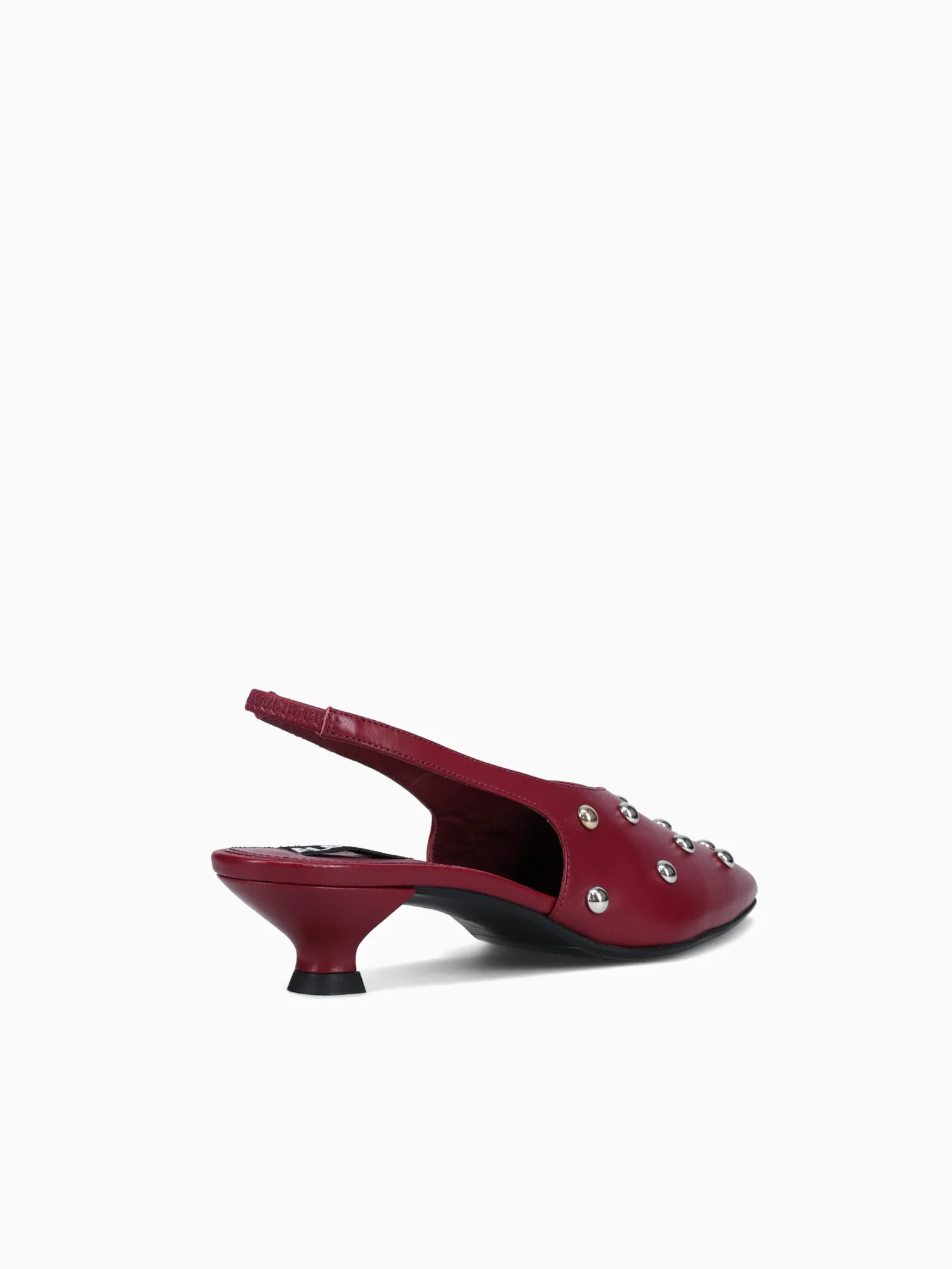 Eros Studs Burgundy Leather - Image 7