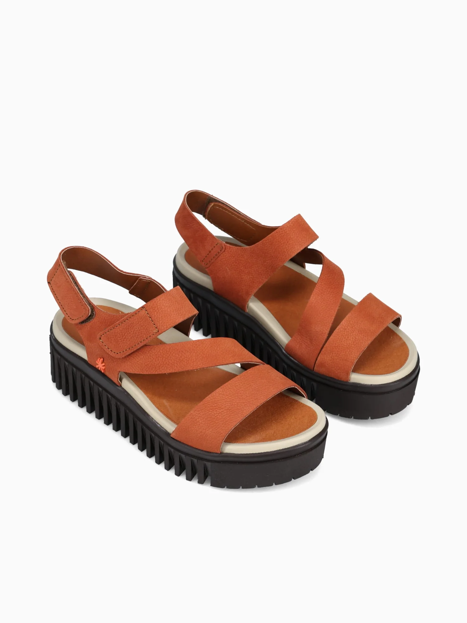 1573 Dark Orange Brown Lea - Image 3