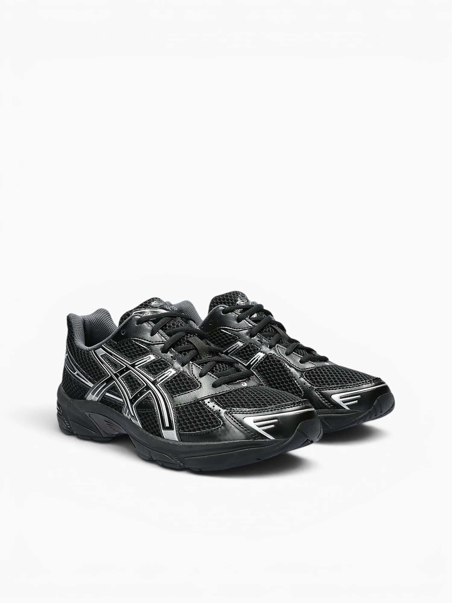 Gel1130 Black Pure silver leather Mesh - Image 2
