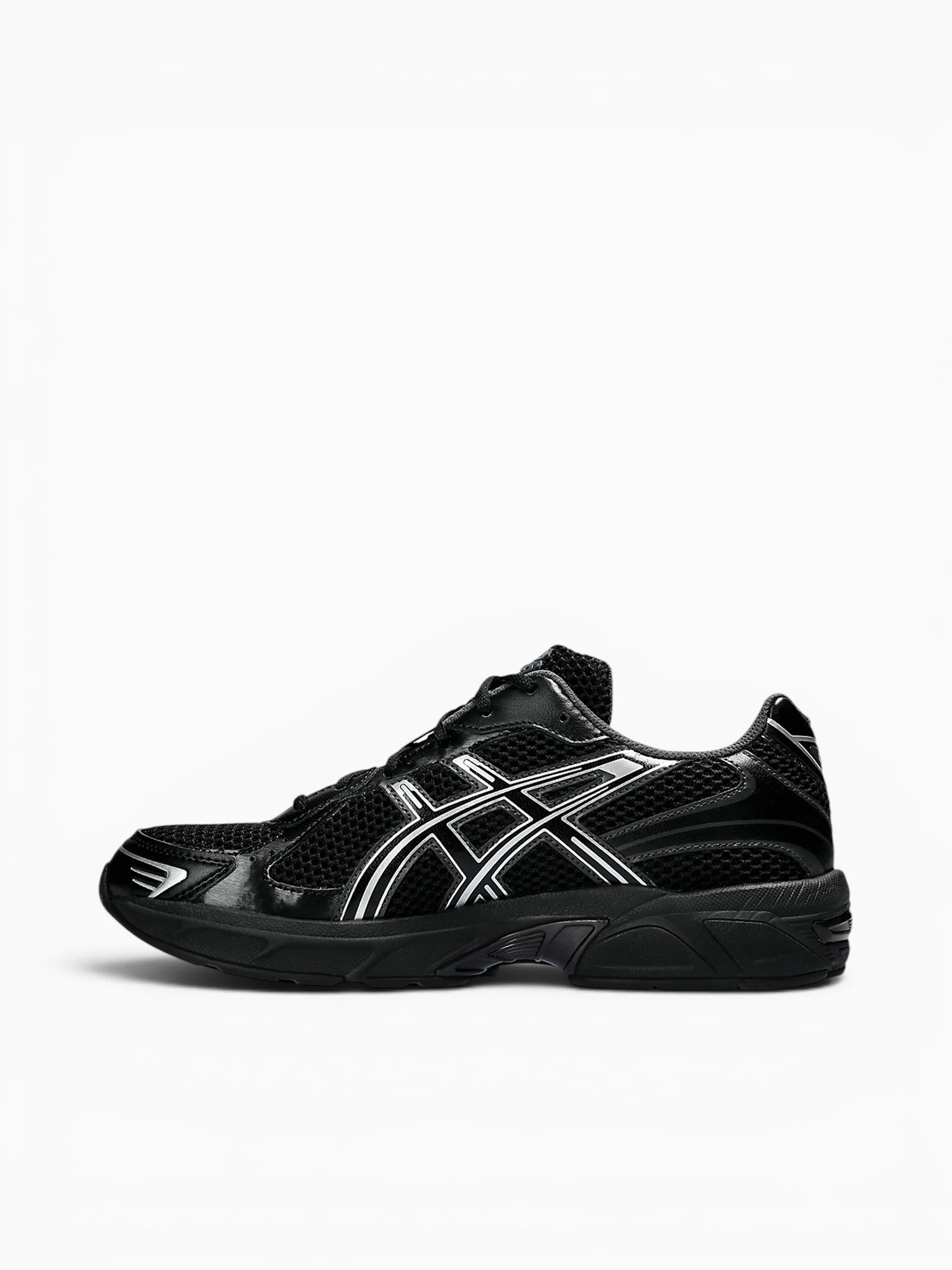 Gel1130 Black Pure silver leather Mesh - Image 3