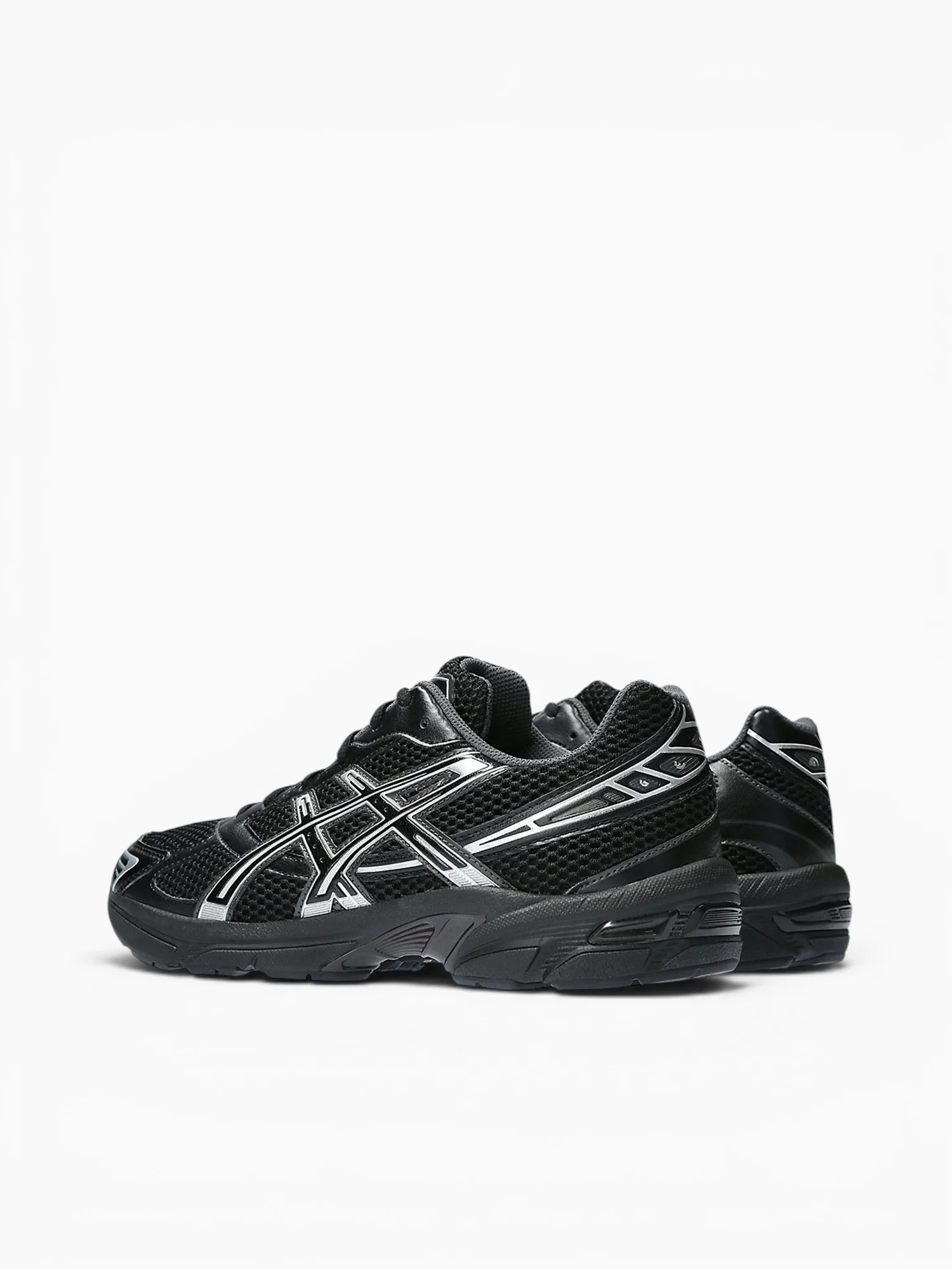 Gel1130 Black Pure silver leather Mesh - Image 4