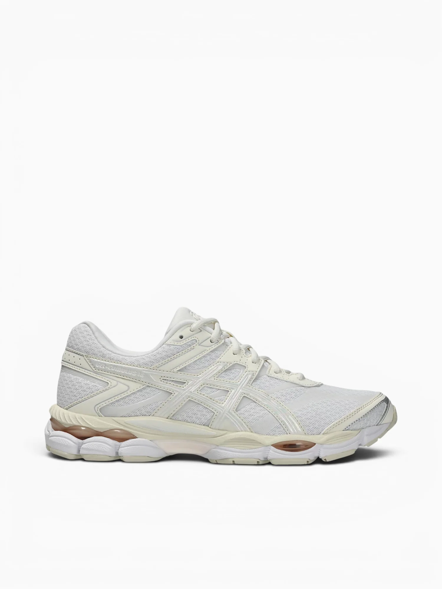 Gelcumulus 16 White Cream leather Mesh