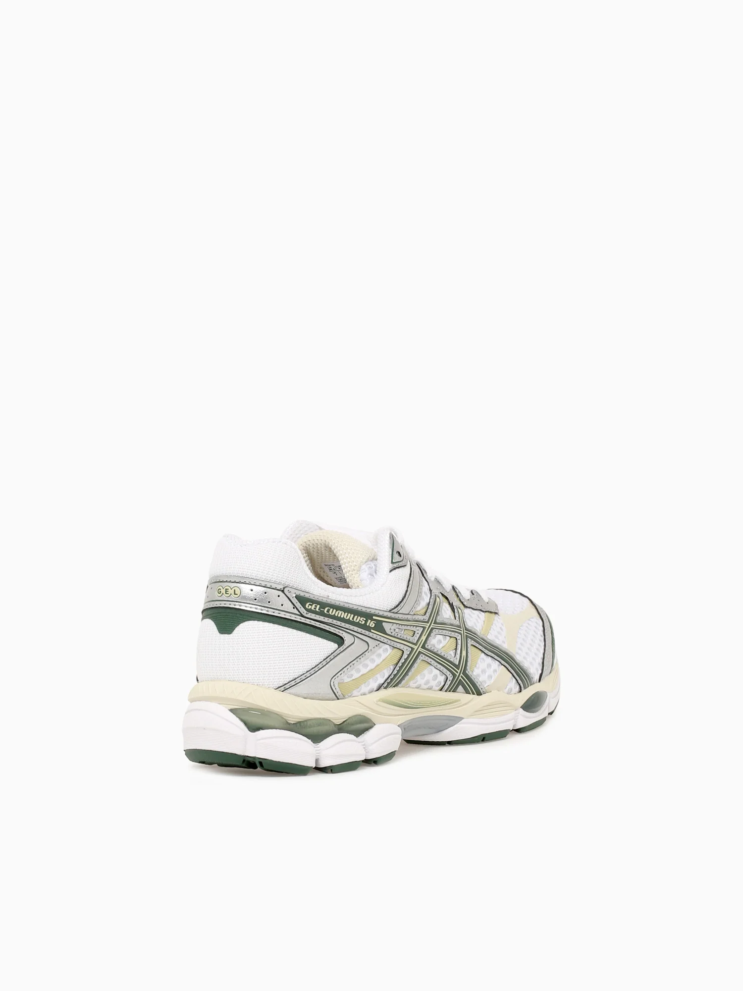 Gelcumulus 16 White Forest green leath - Image 5
