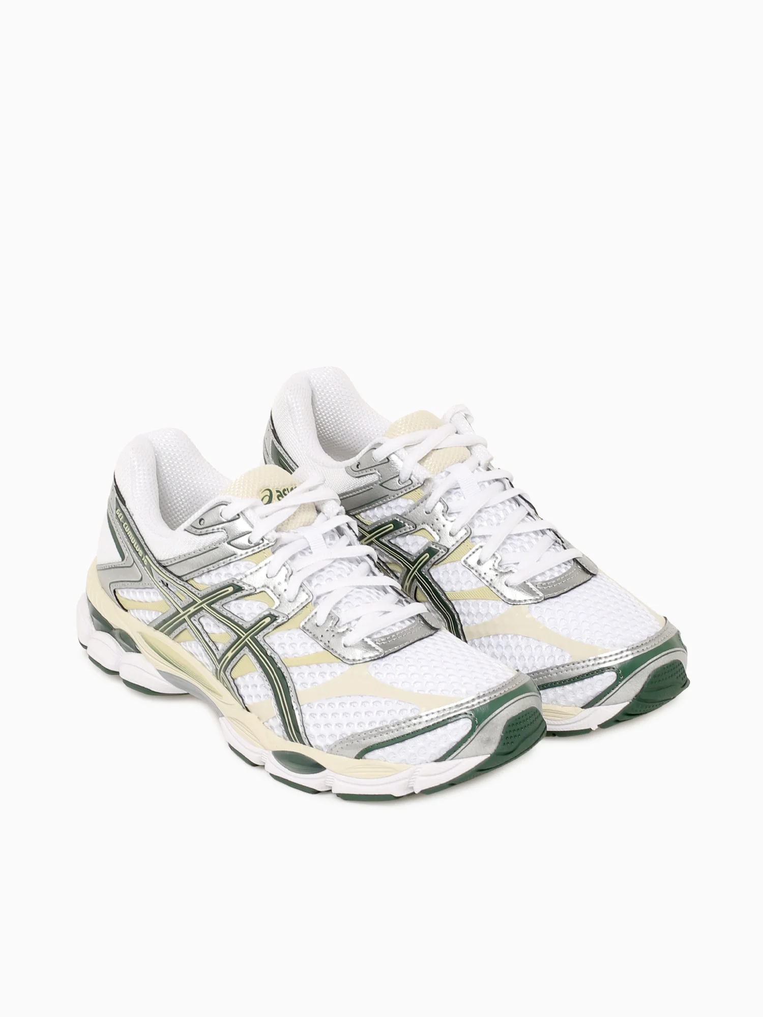 Gelcumulus 16 White Forest green leath - Image 6