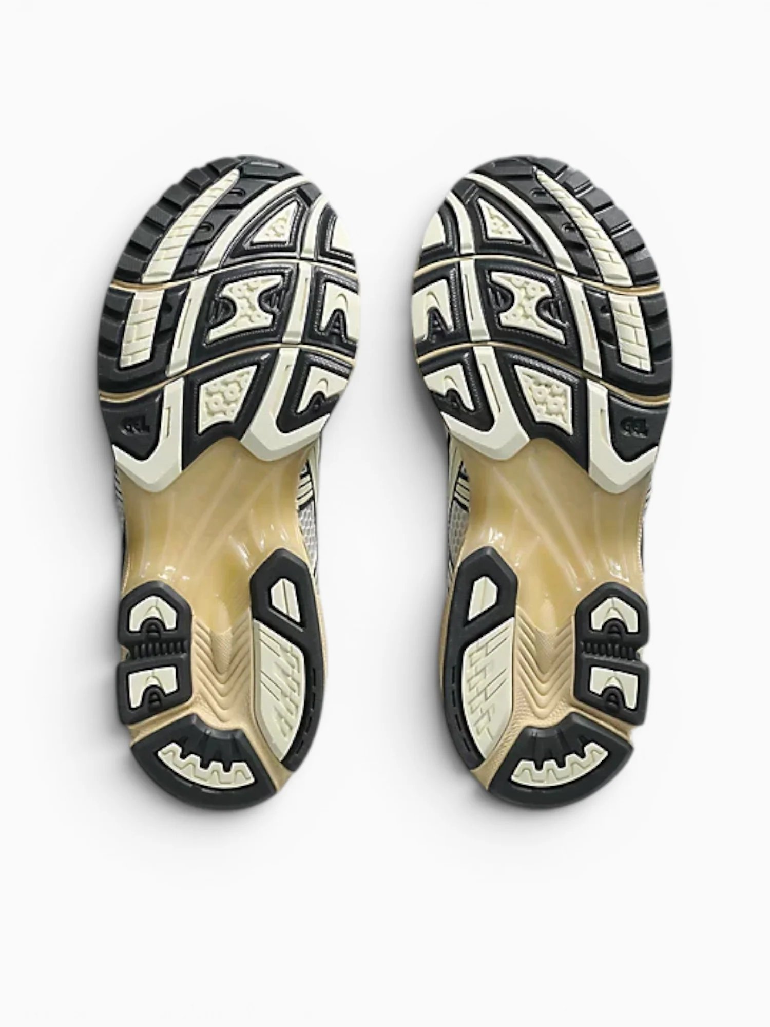 Gelkayano 14 Cream Obsidian lea Mesh - Image 7