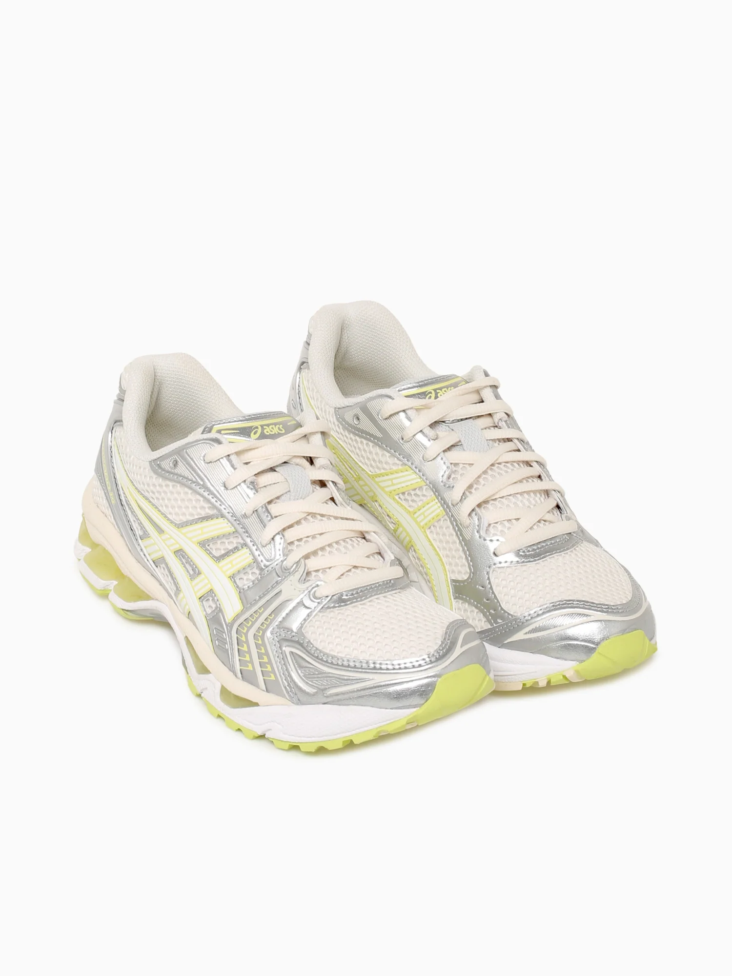 Gelkayano 14 Cream Pistachio leather - Image 5
