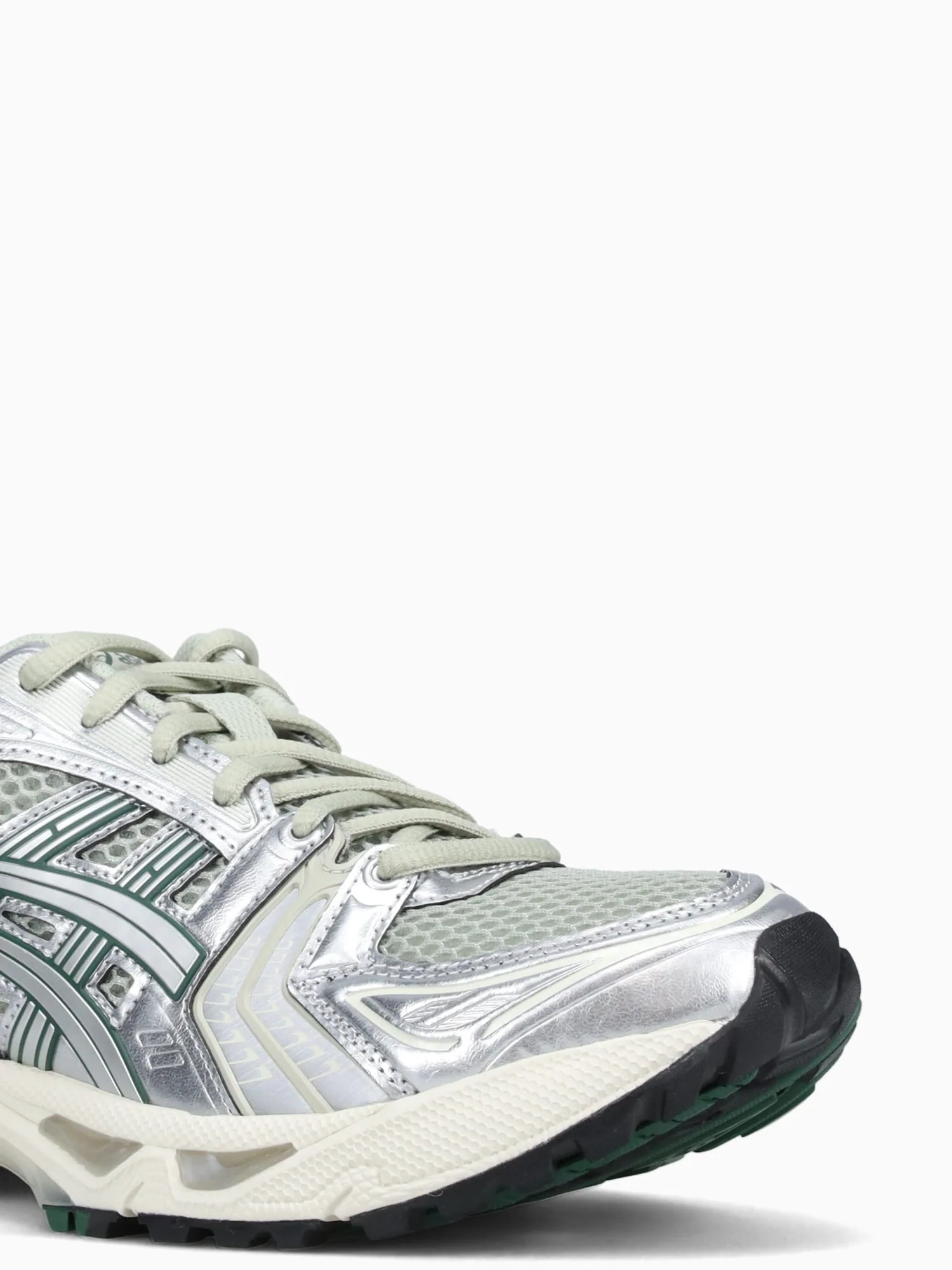 Gelkayano 14 Leaf Green Silver lea Mesh - Image 6