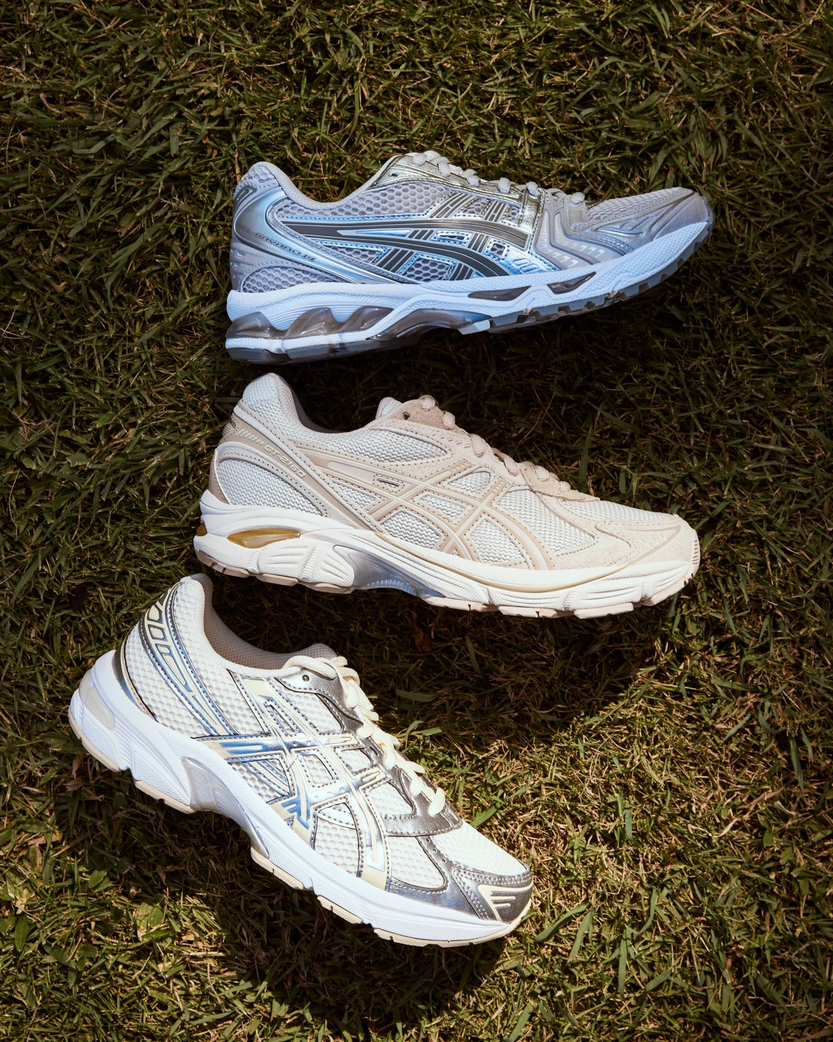 Gelkayano Cloud Grey Clay grey mesh - Image 3