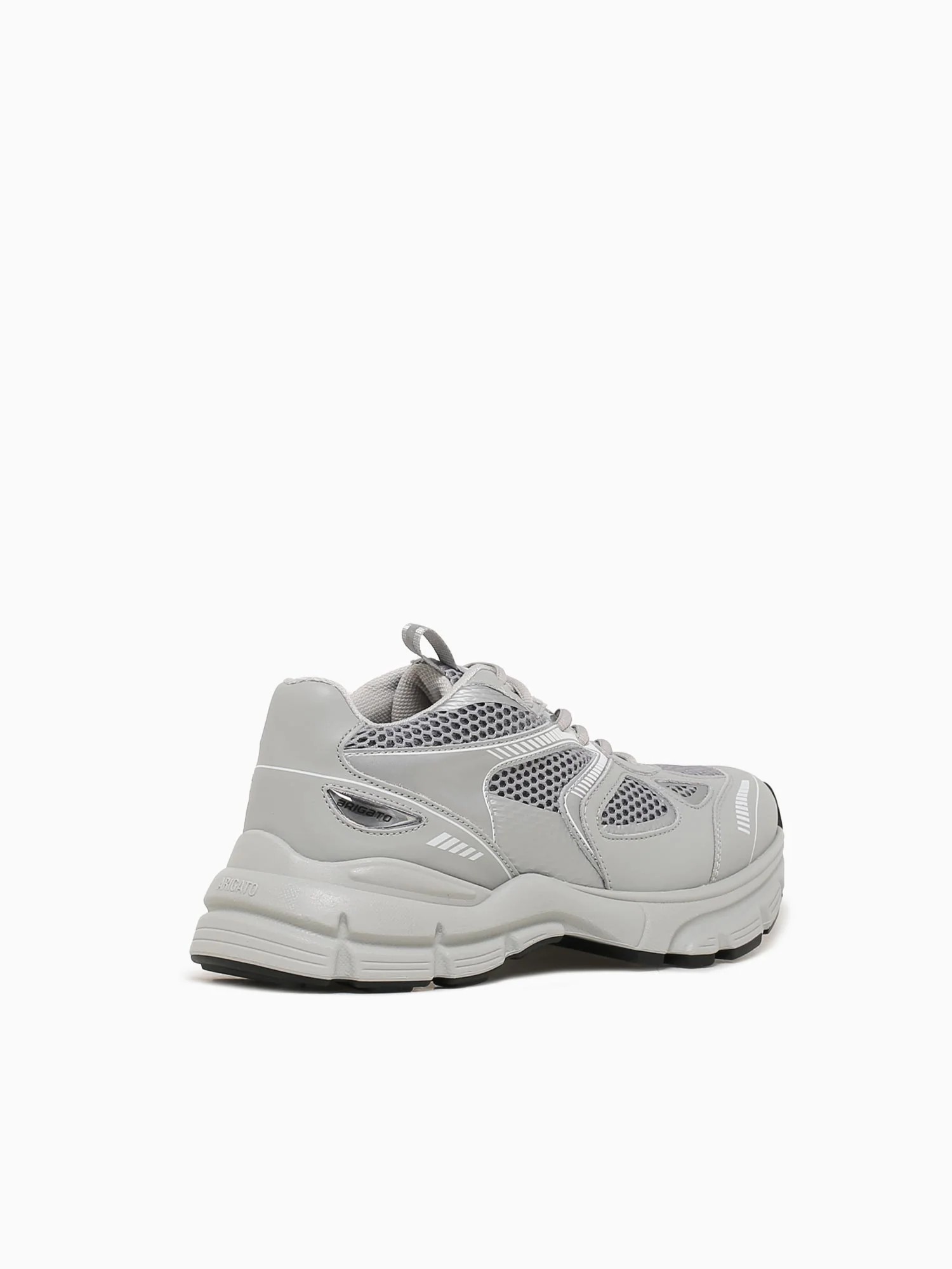 Marathon Runner Grey Silver leather - Image 4