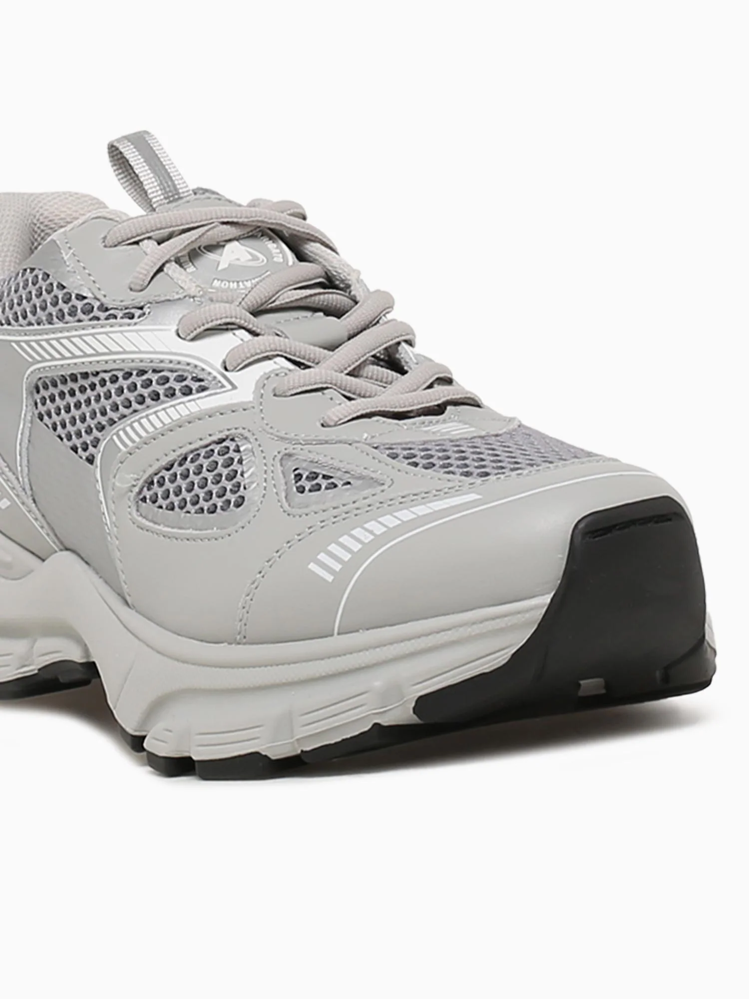 Marathon Runner Grey Silver leather - Image 6