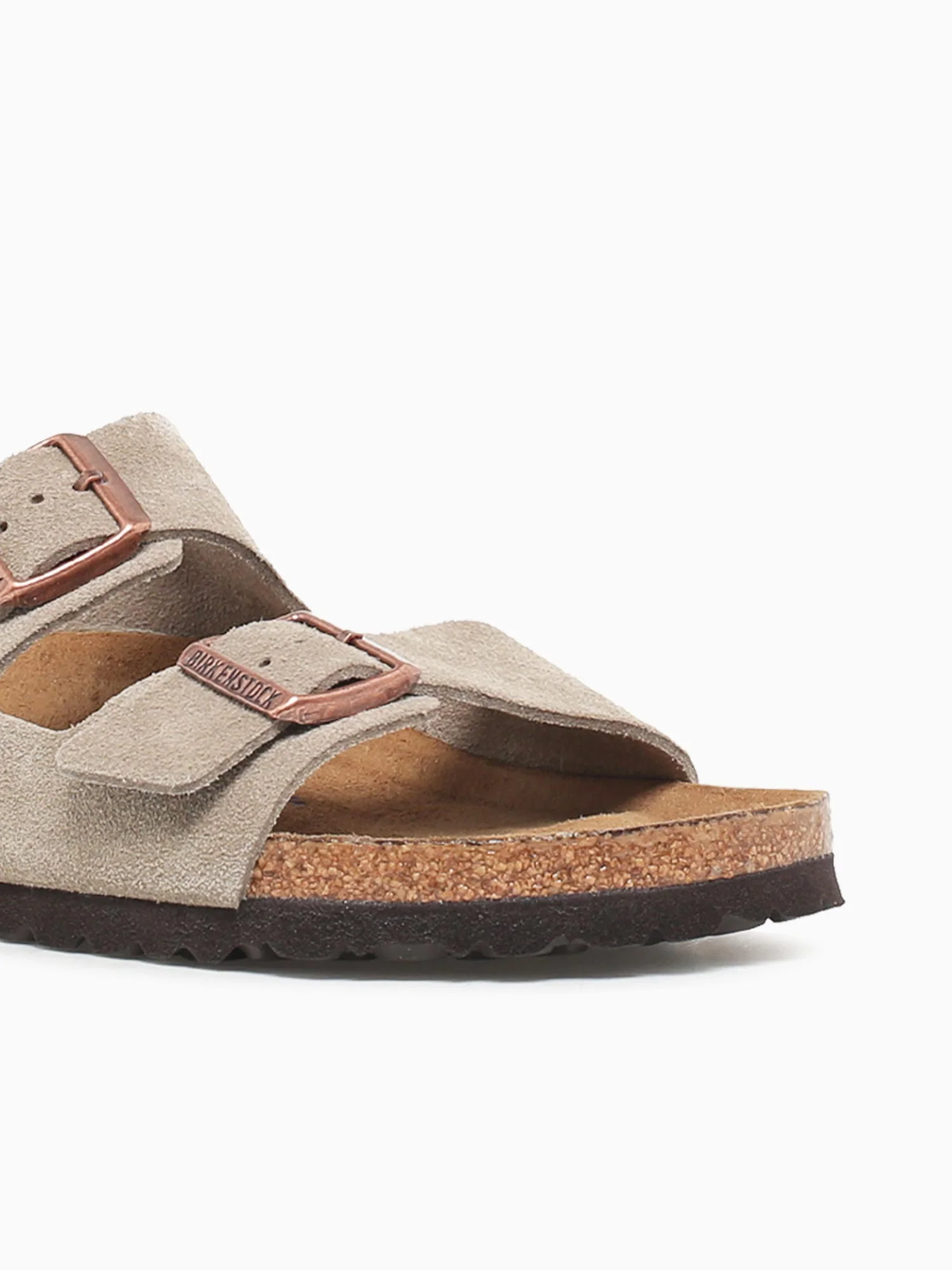 Arizona Soft Footbed Taupe Suede - Image 6
