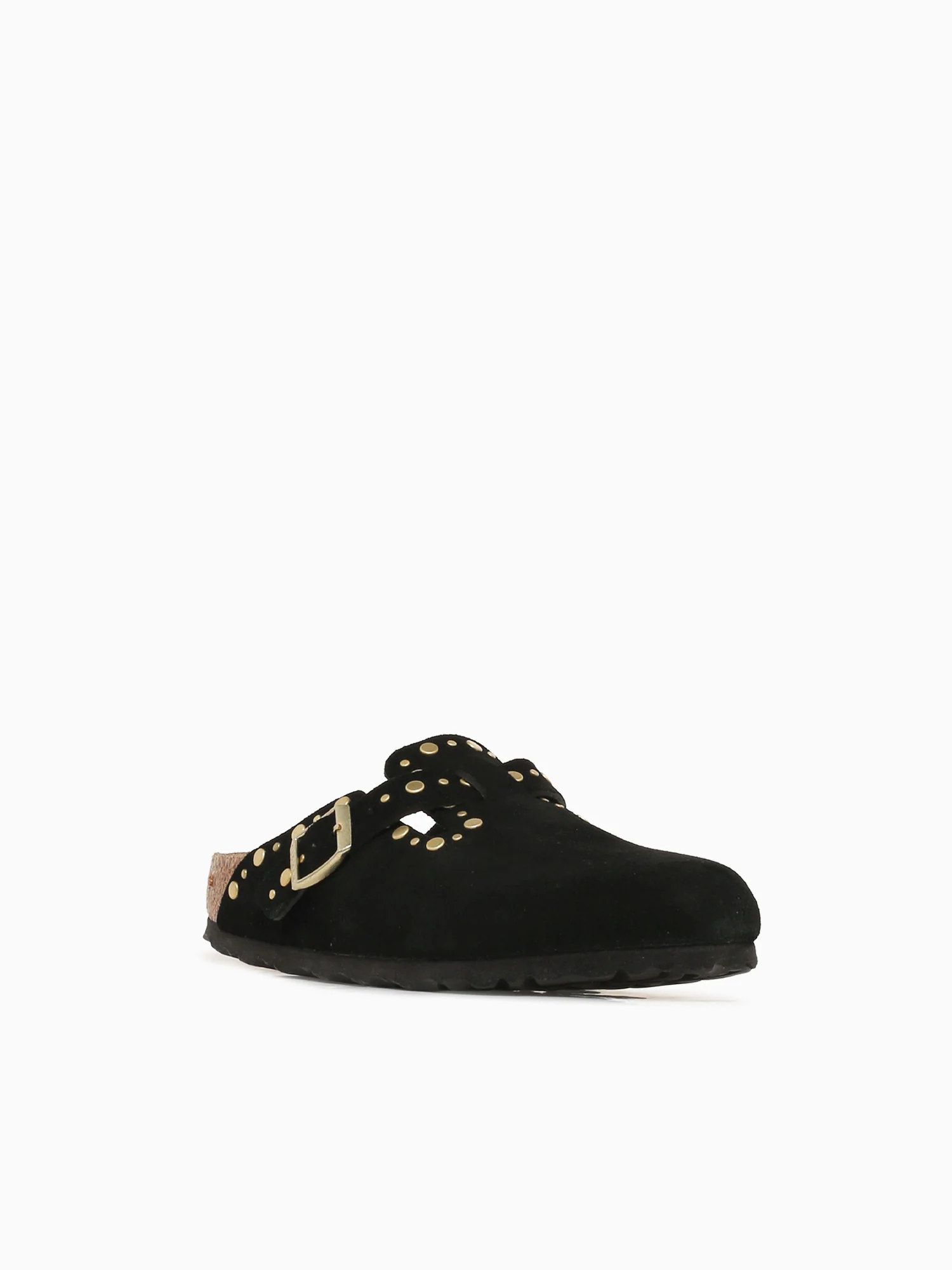 Boston Rivet Black Suede - Image 2