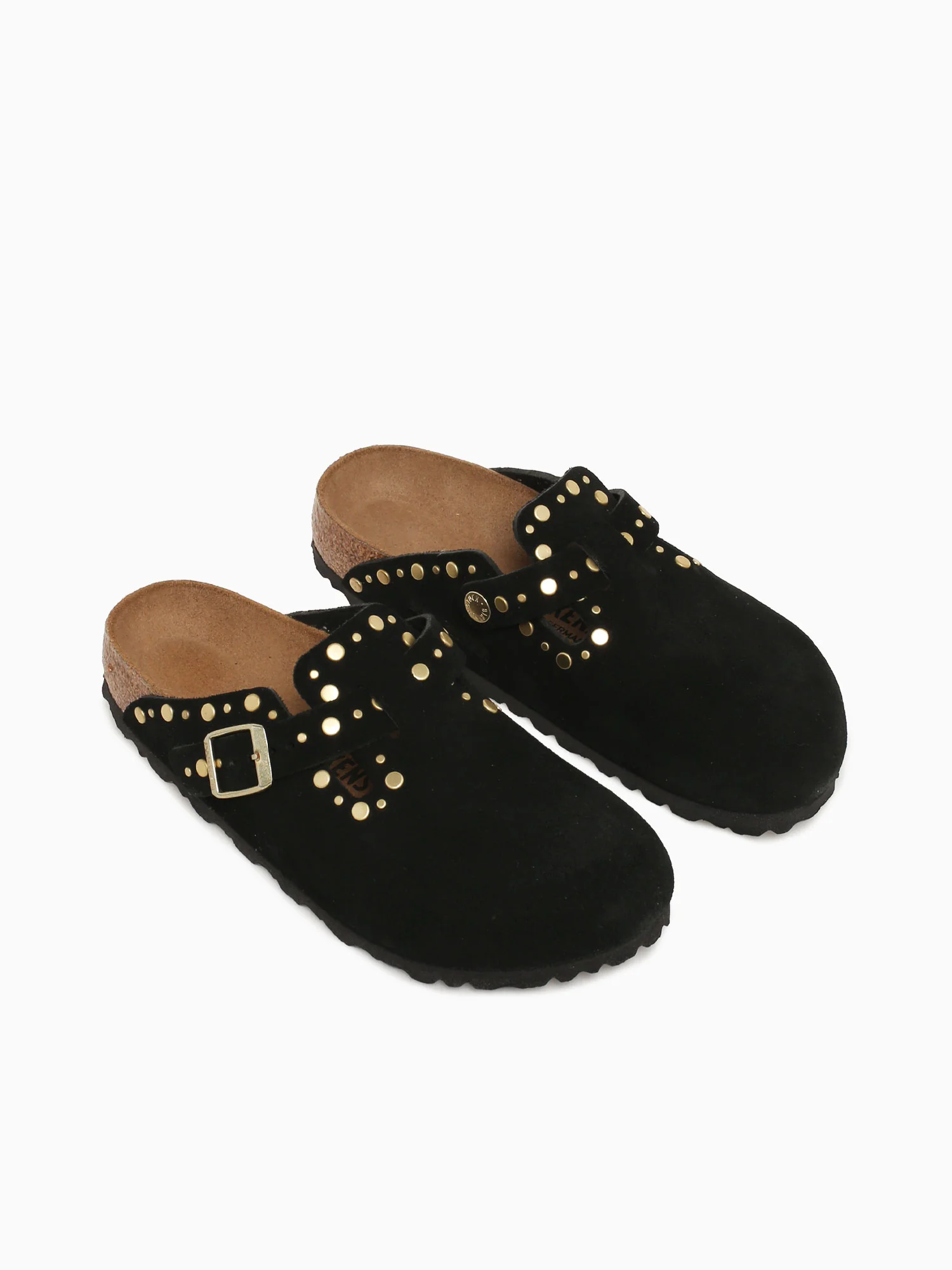 Boston Rivet Black Suede - Image 3