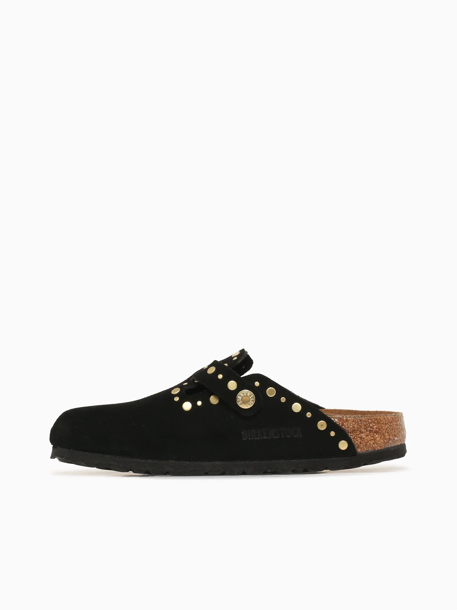 Boston Rivet Black Suede - Image 4
