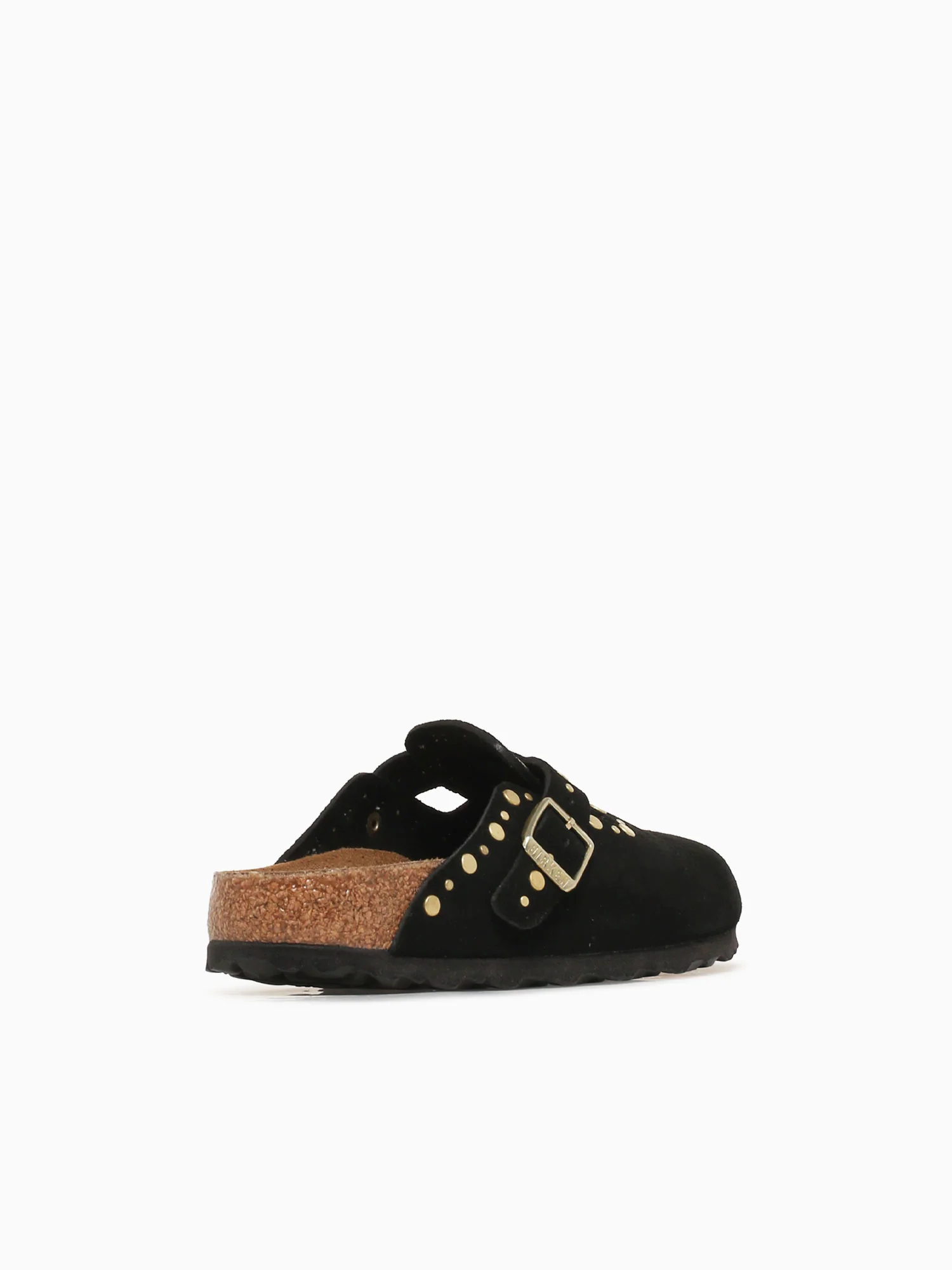 Boston Rivet Black Suede - Image 5