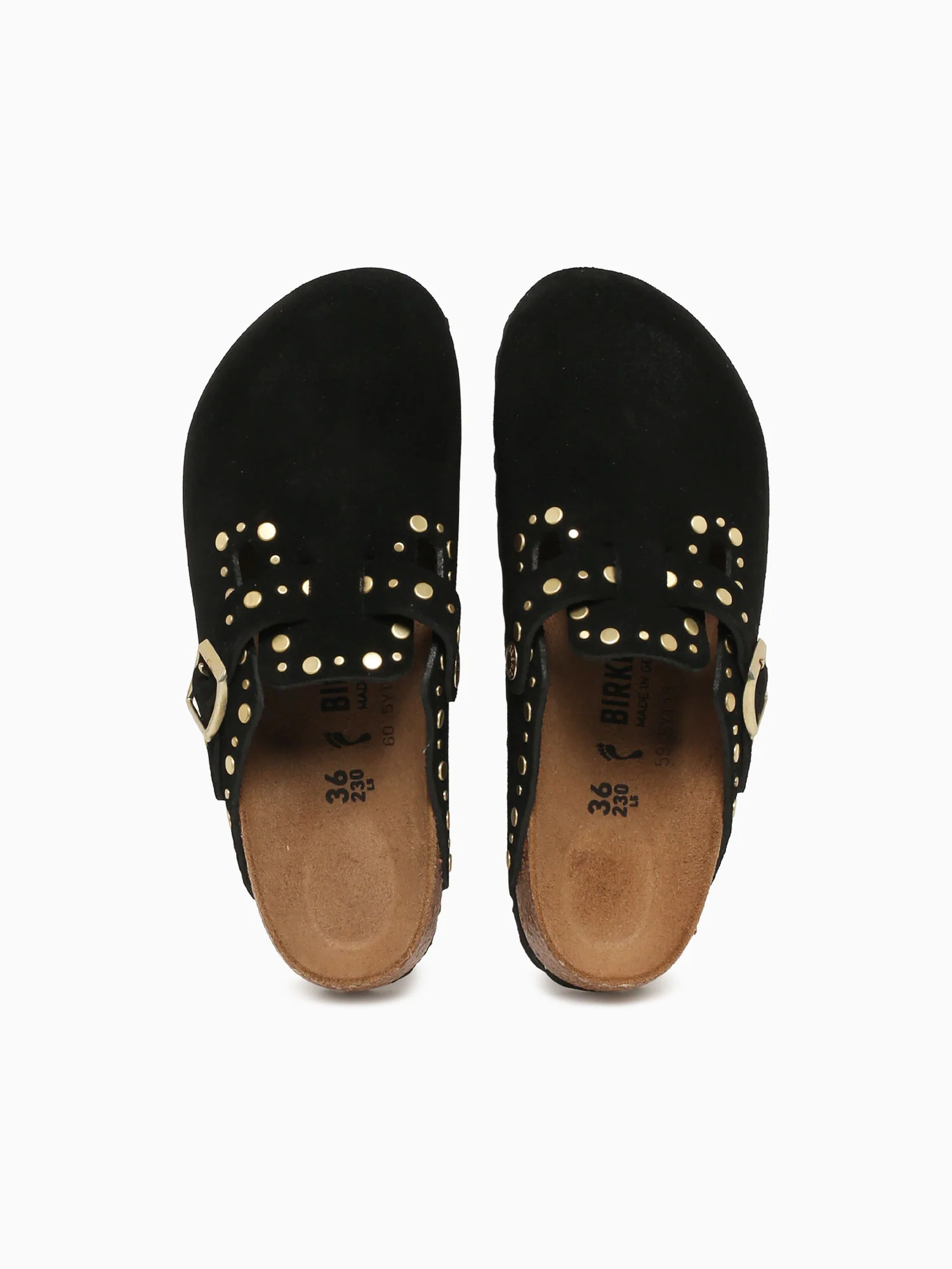 Boston Rivet Black Suede - Image 7
