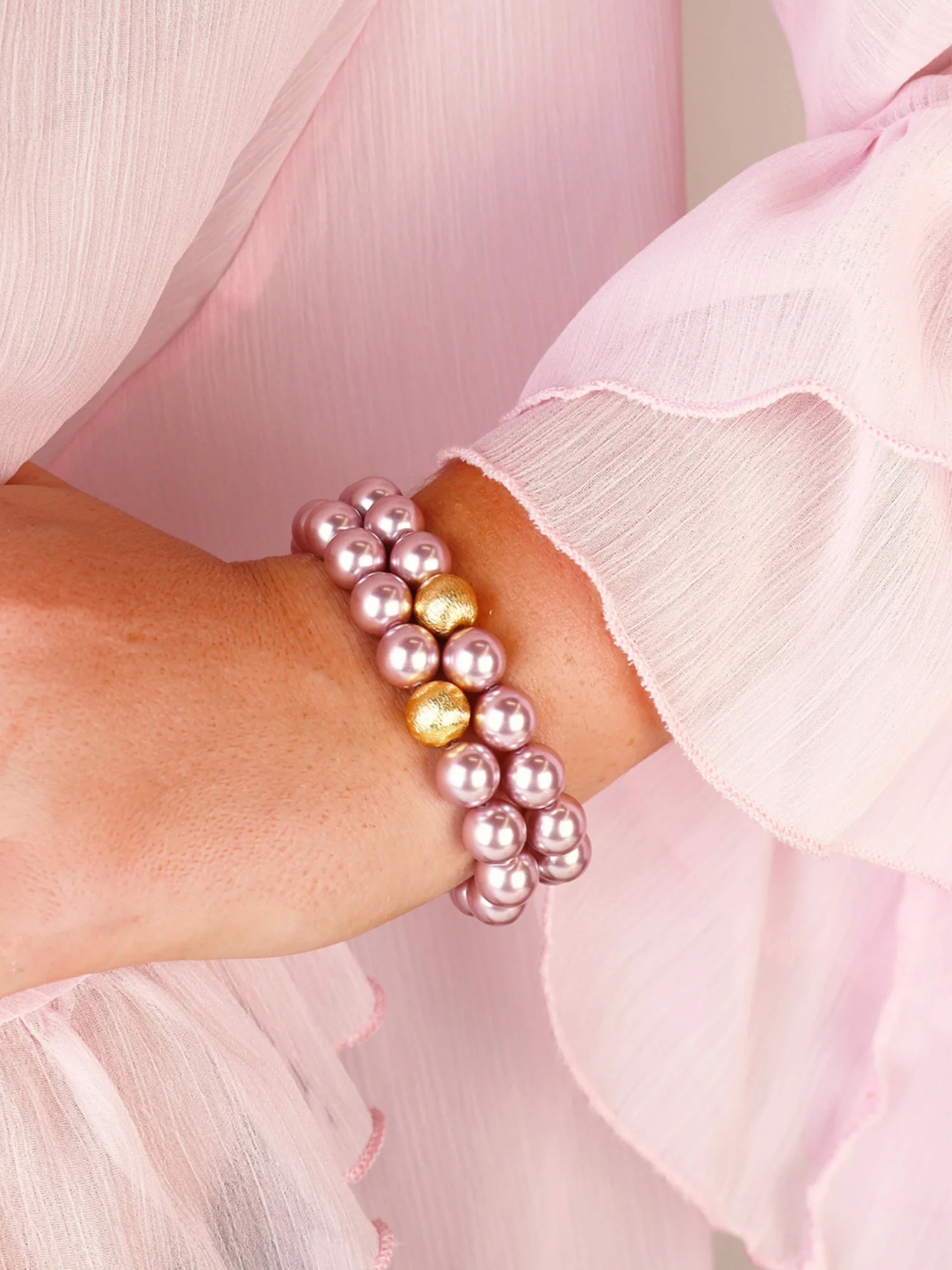 Blush Mala Bracelet - Image 2