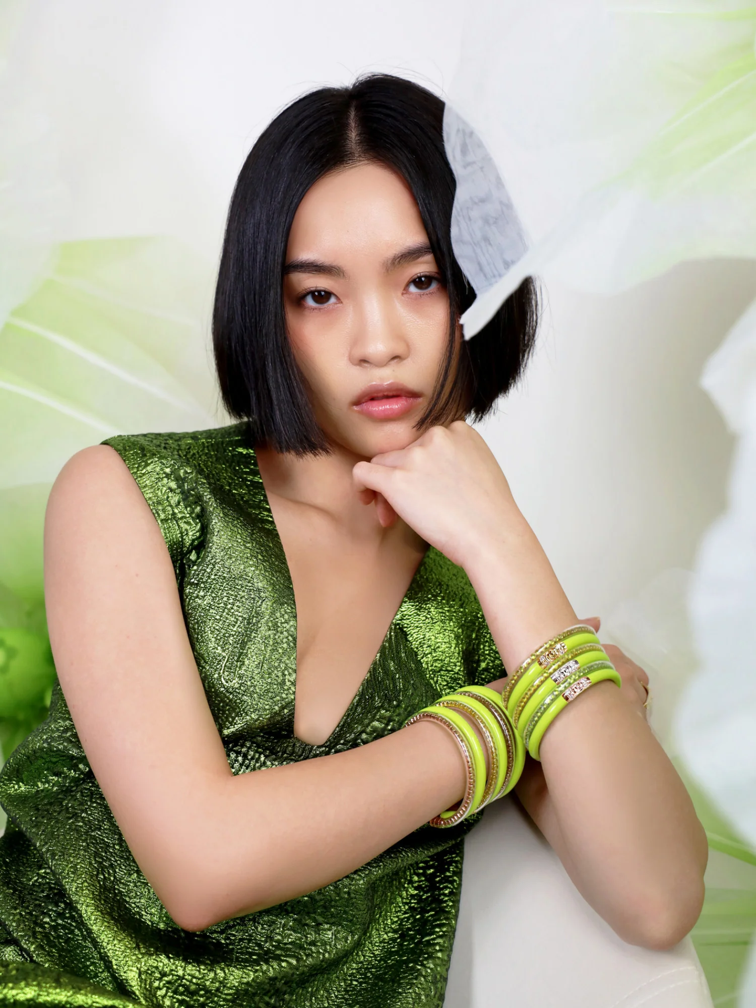Three King All Weather Bangle Wasabi - Image 2