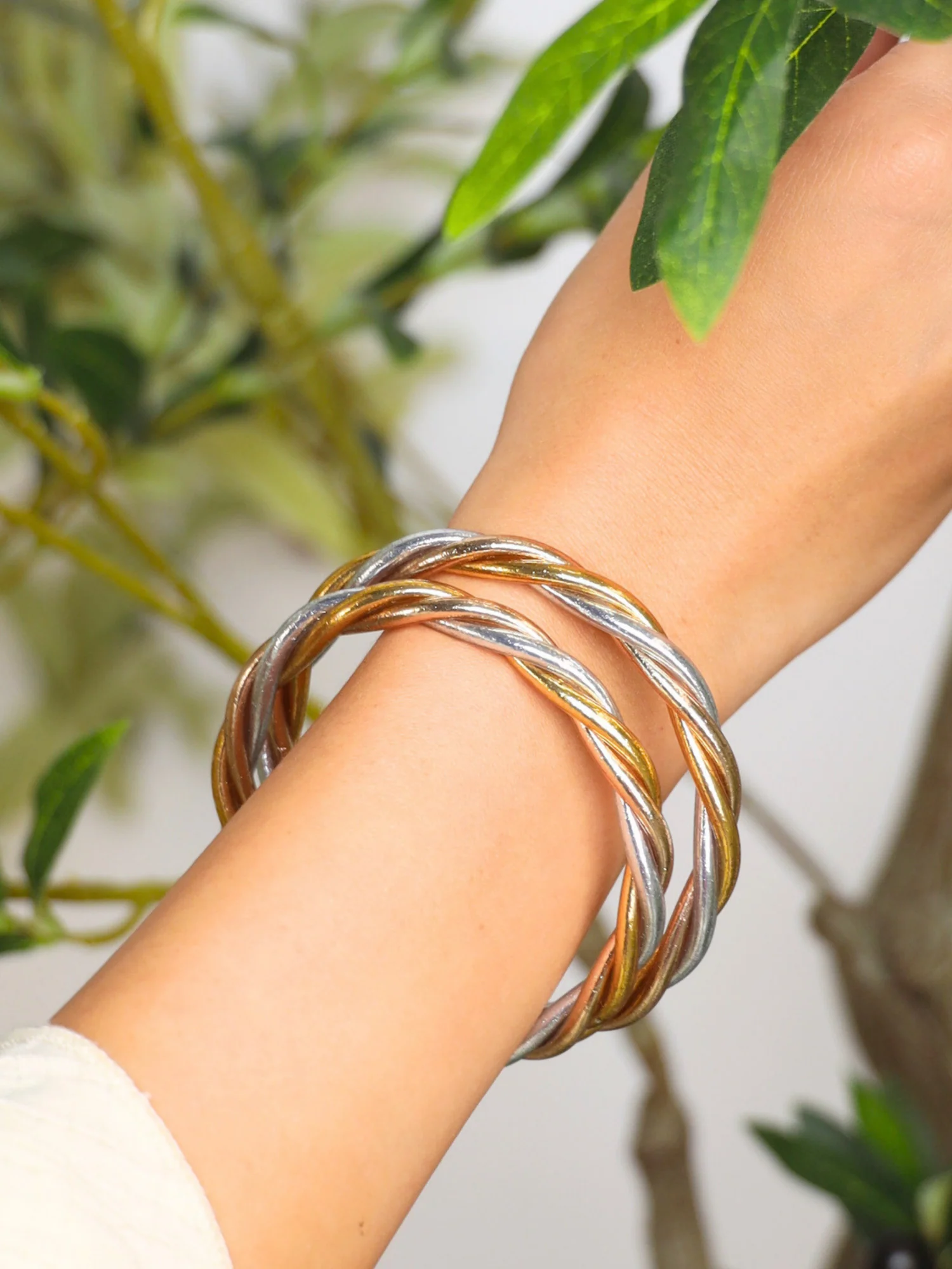 Tritone Tryst All Weather Bangle - Image 2
