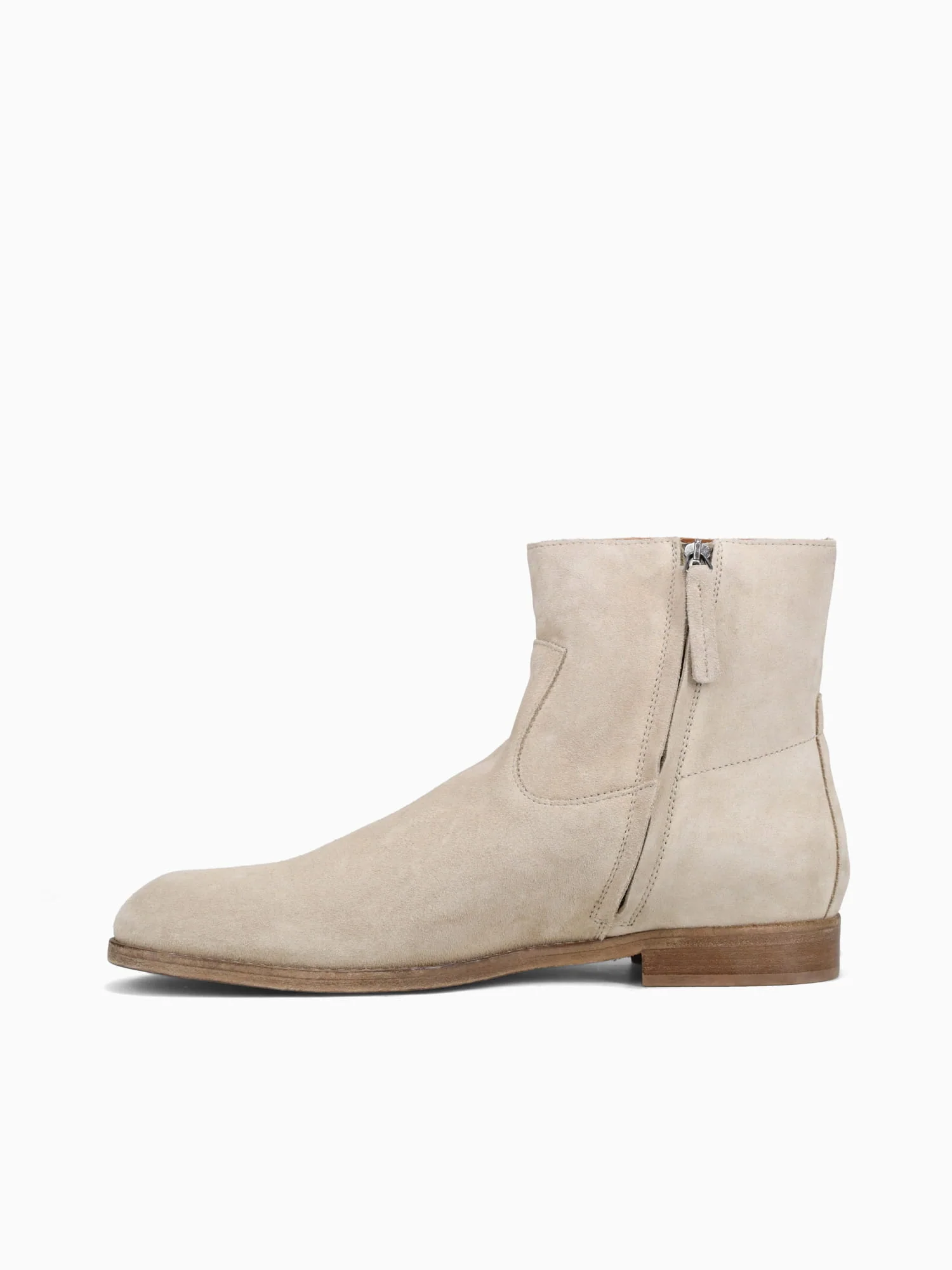 Floyd Zip Boot Taos Taupe Suede - Image 3