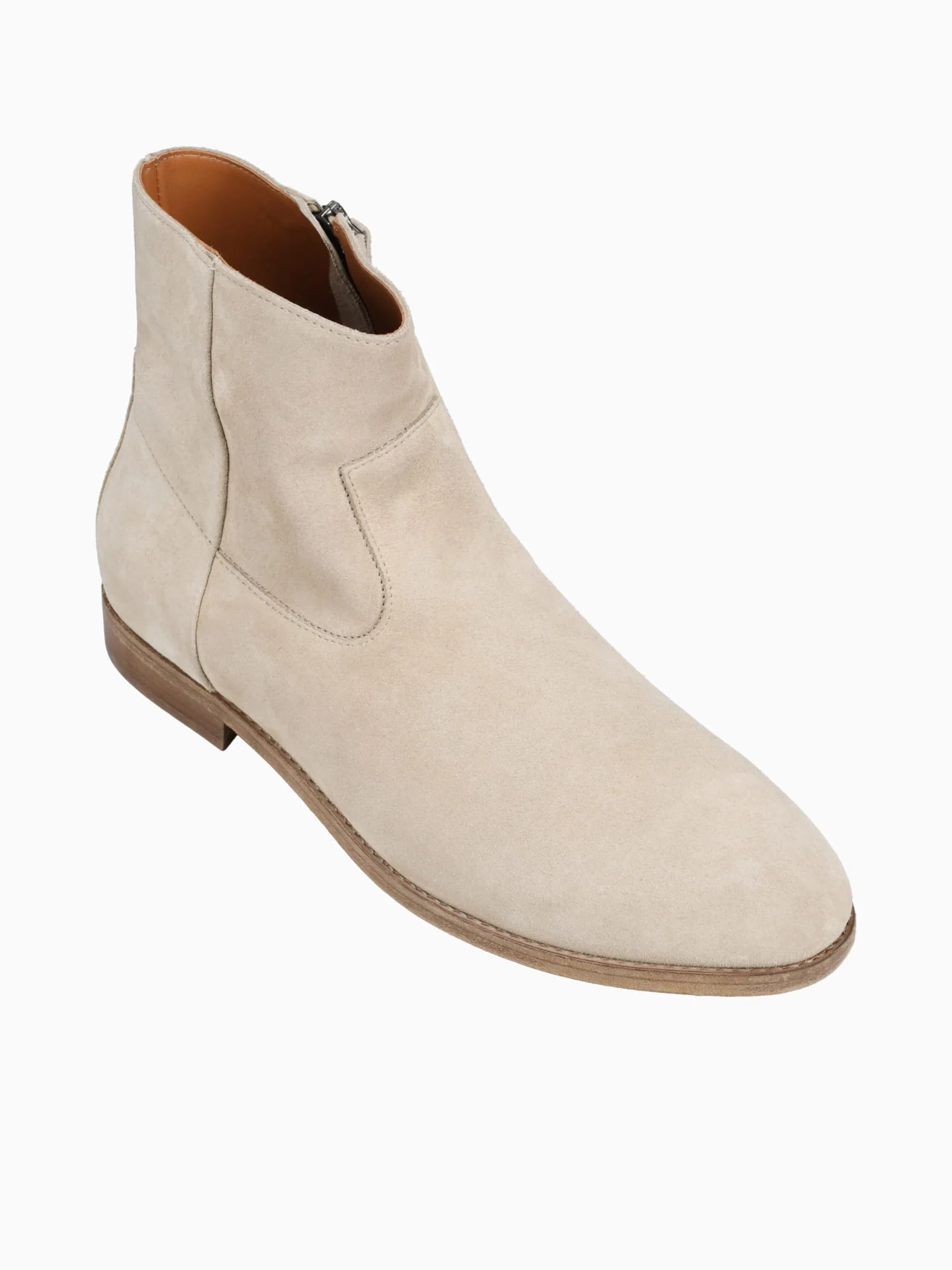 Floyd Zip Boot Taos Taupe Suede - Image 5