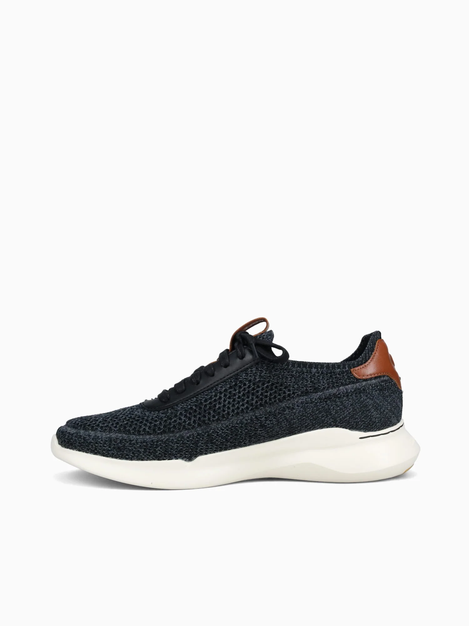 Grand Crosscourt Stitchlite Blk Knit Lea - Image 3