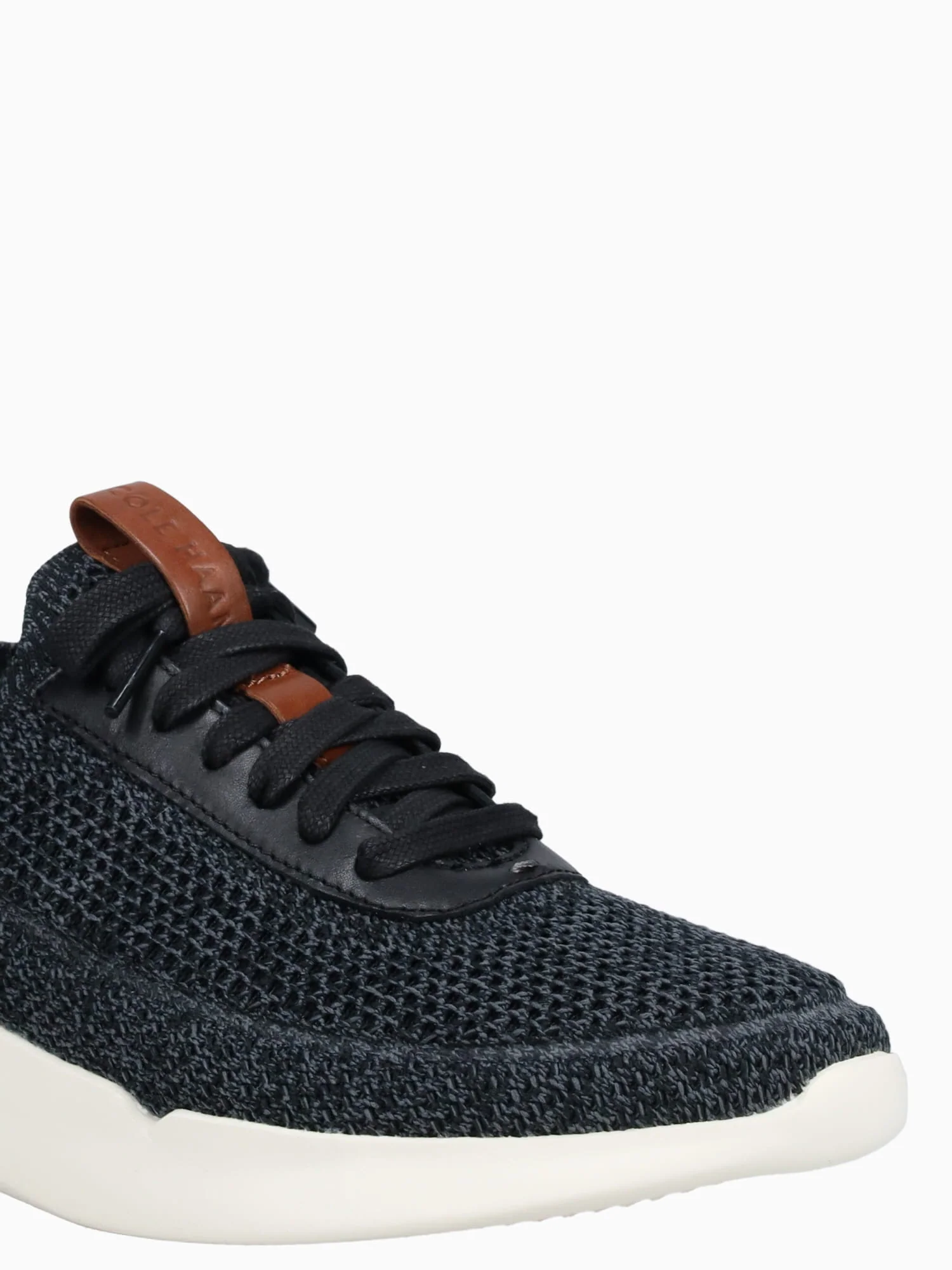 Grand Crosscourt Stitchlite Blk Knit Lea - Image 6